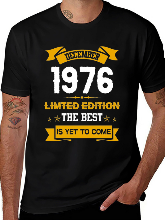 December 1976 Limited Edition Graphic T-Shirt