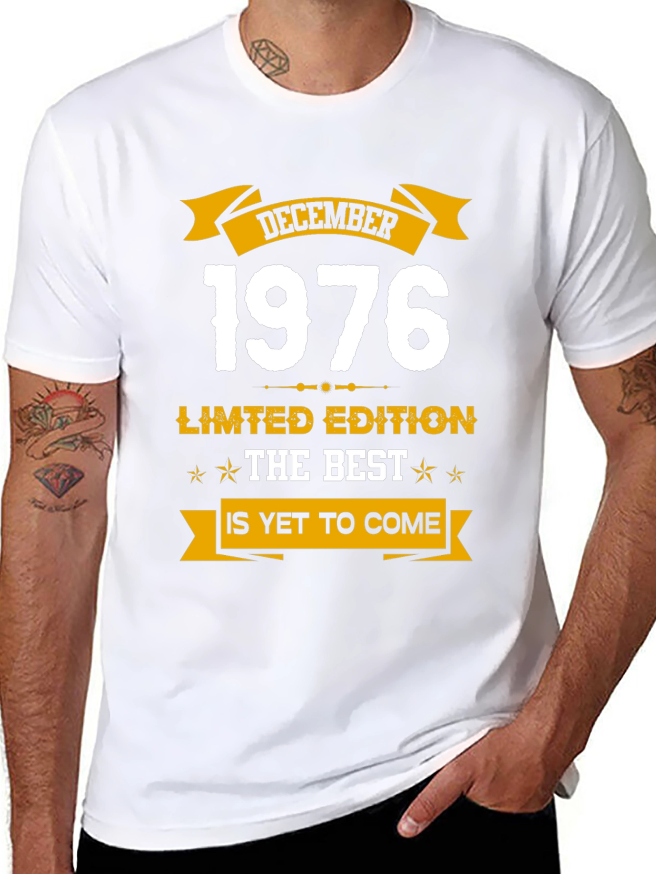 December 1976 Limited Edition Graphic T-Shirt