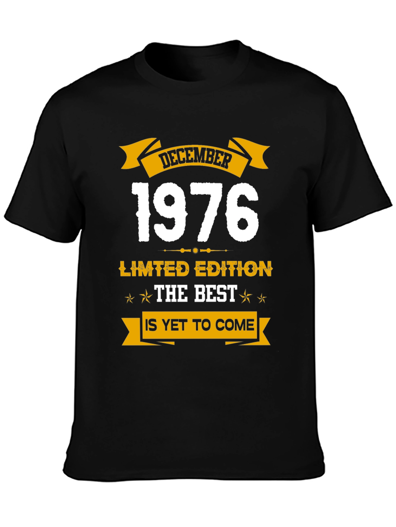 December 1976 Limited Edition Graphic T-Shirt