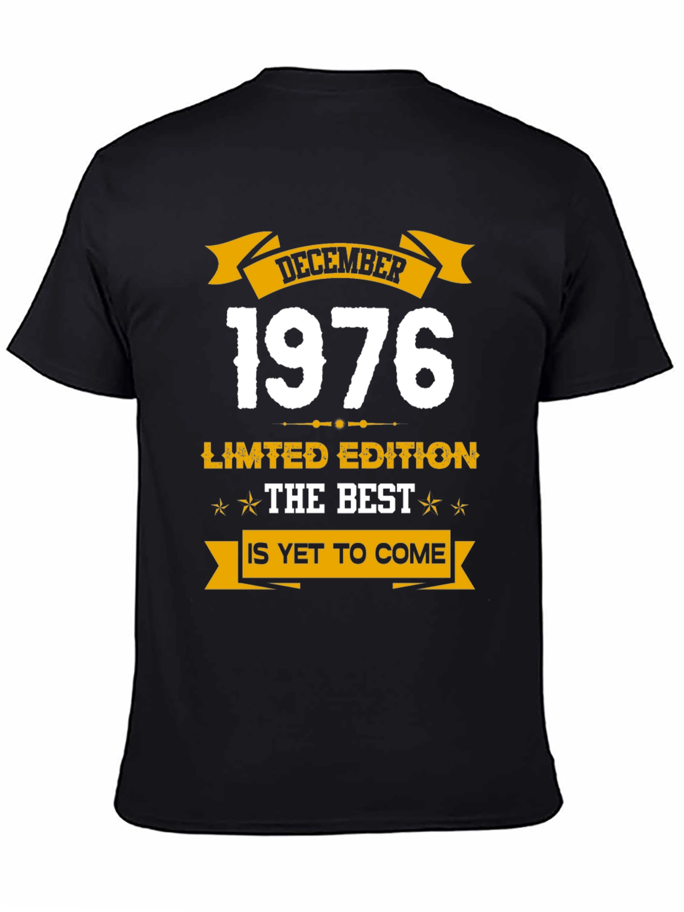 December 1976 Limited Edition Graphic T-Shirt