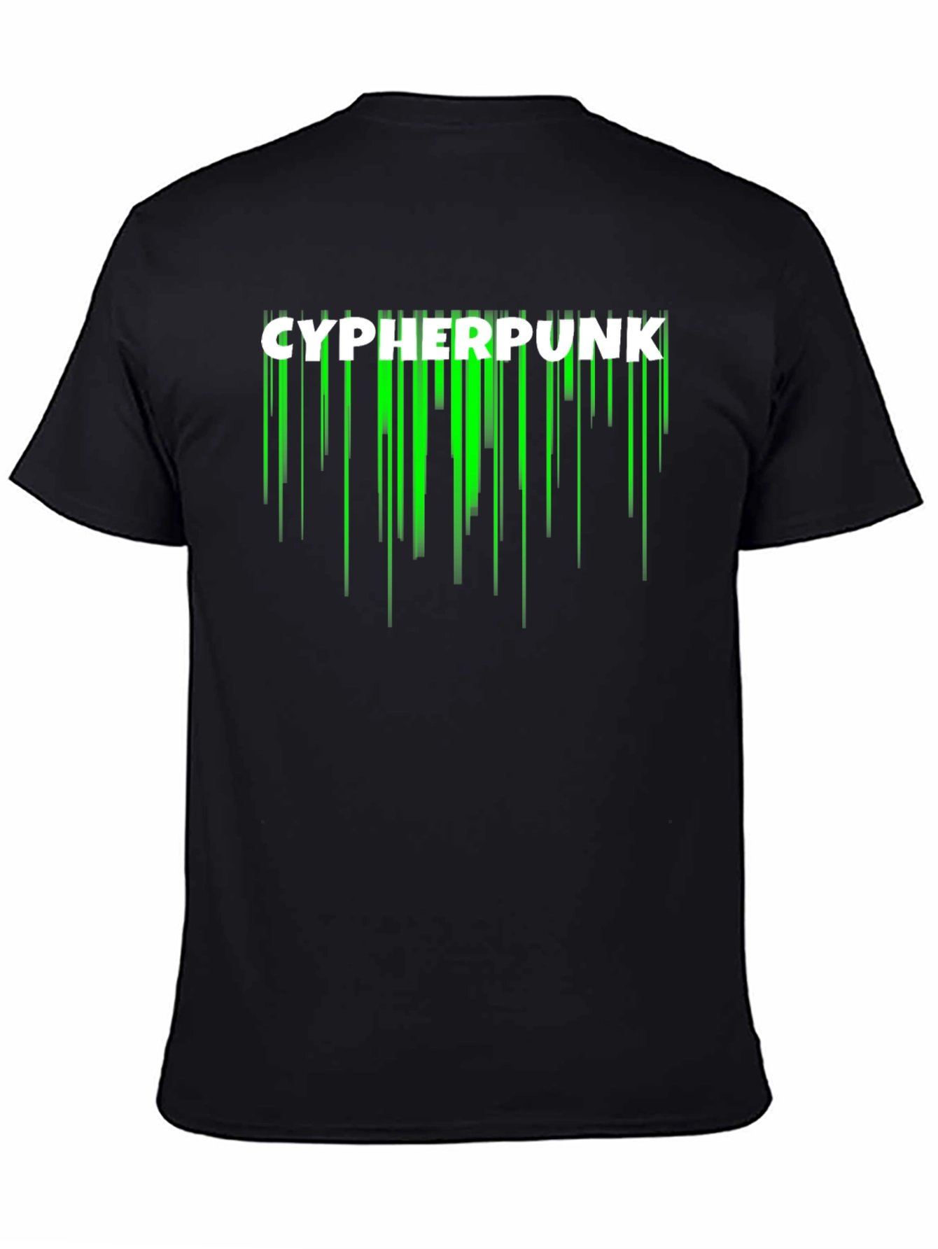 Cyberpunk Graphic Tee - Black