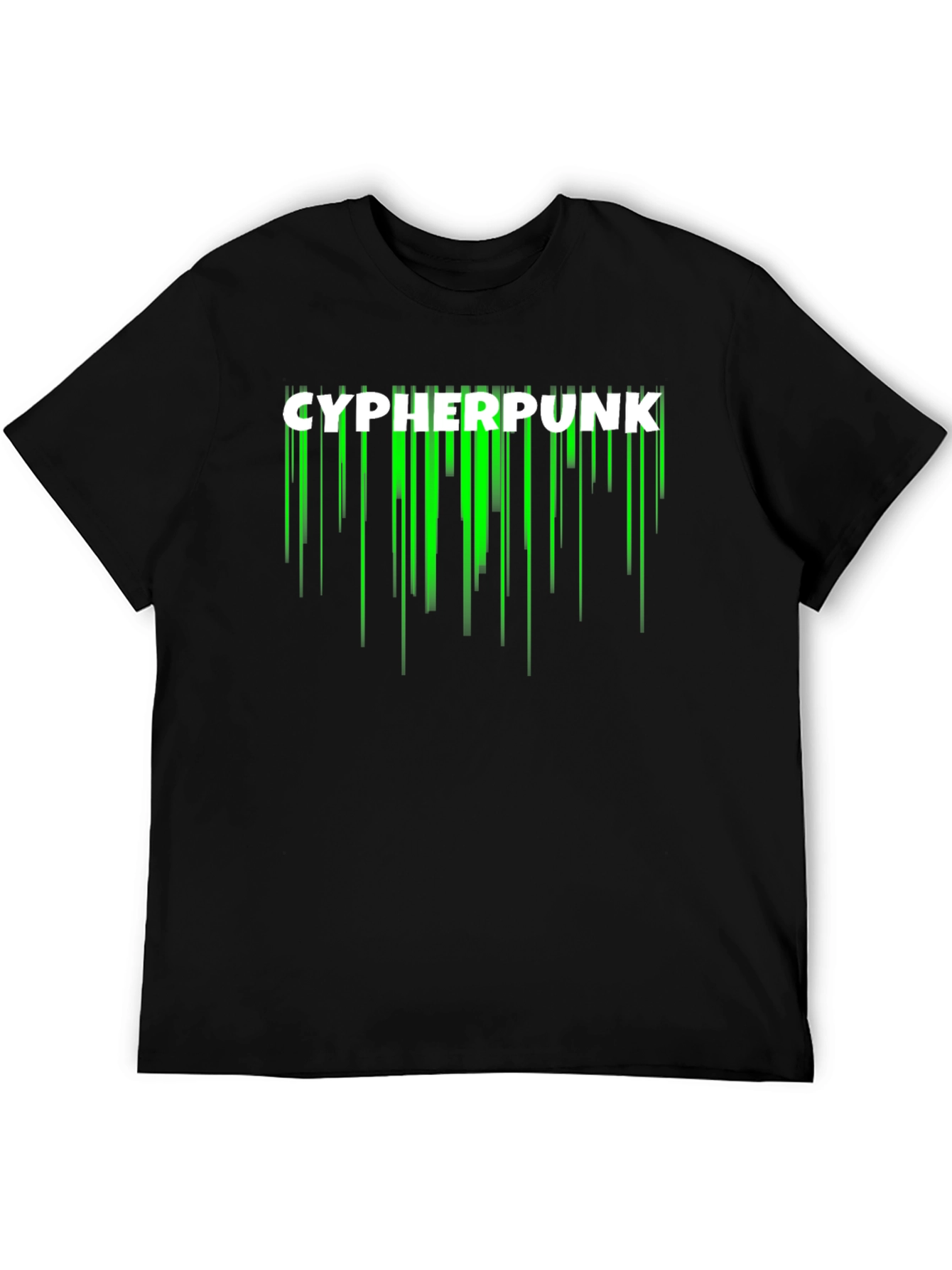 Cyberpunk Graphic Tee - Black
