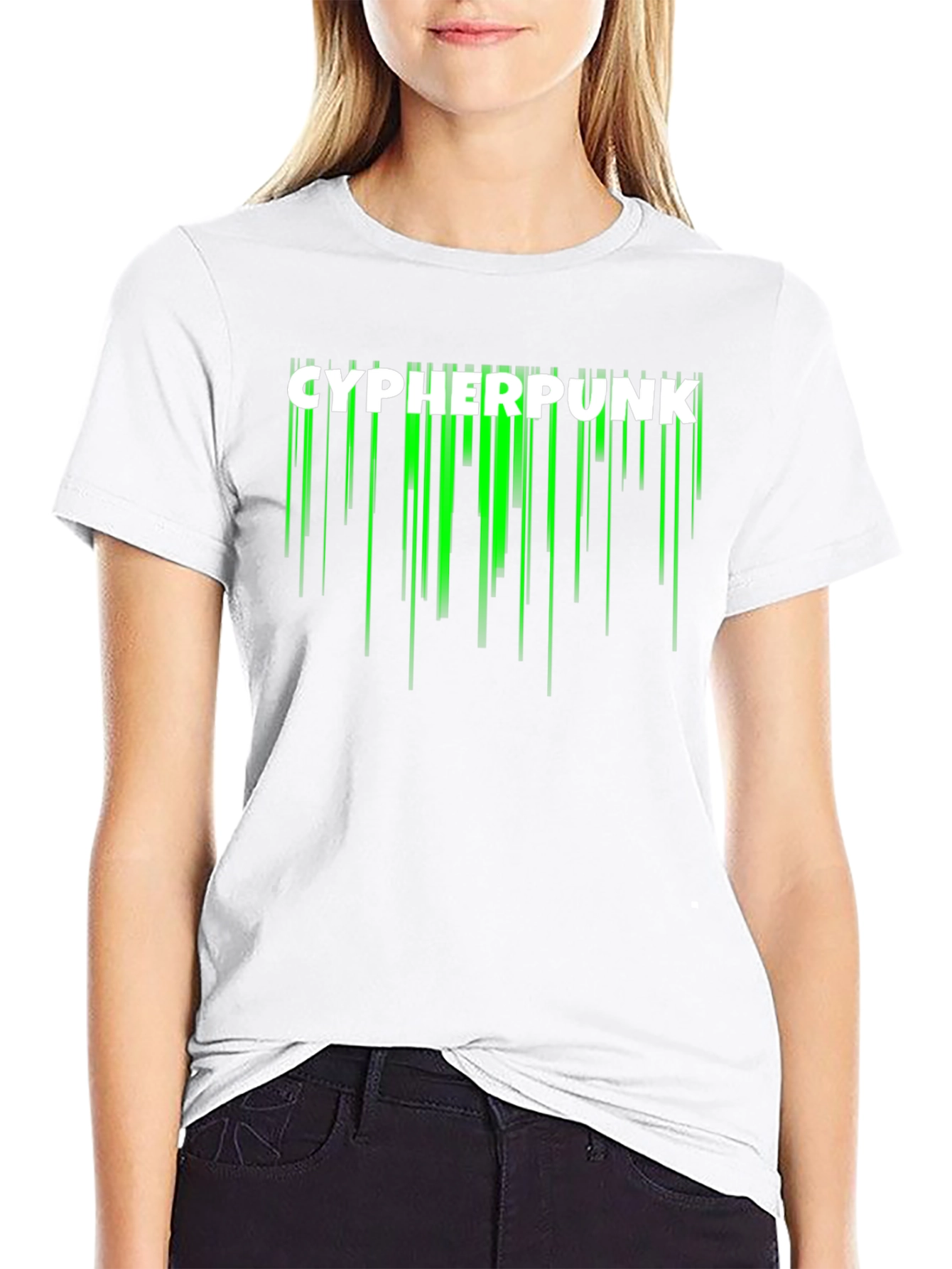 Cyberpunk Graphic Tee - Black