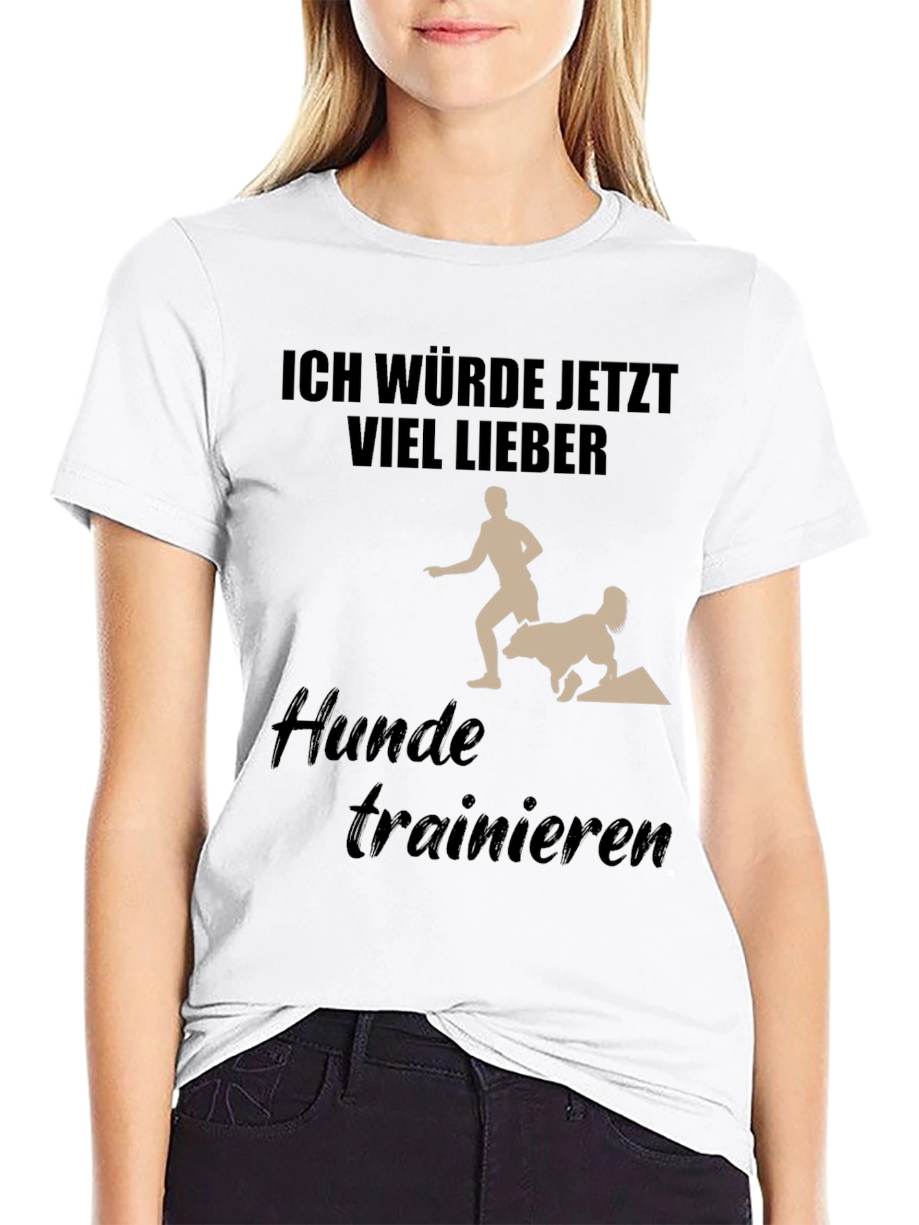 Dog Training T-Shirt - Ich Würde Jetzt Viel Lieber