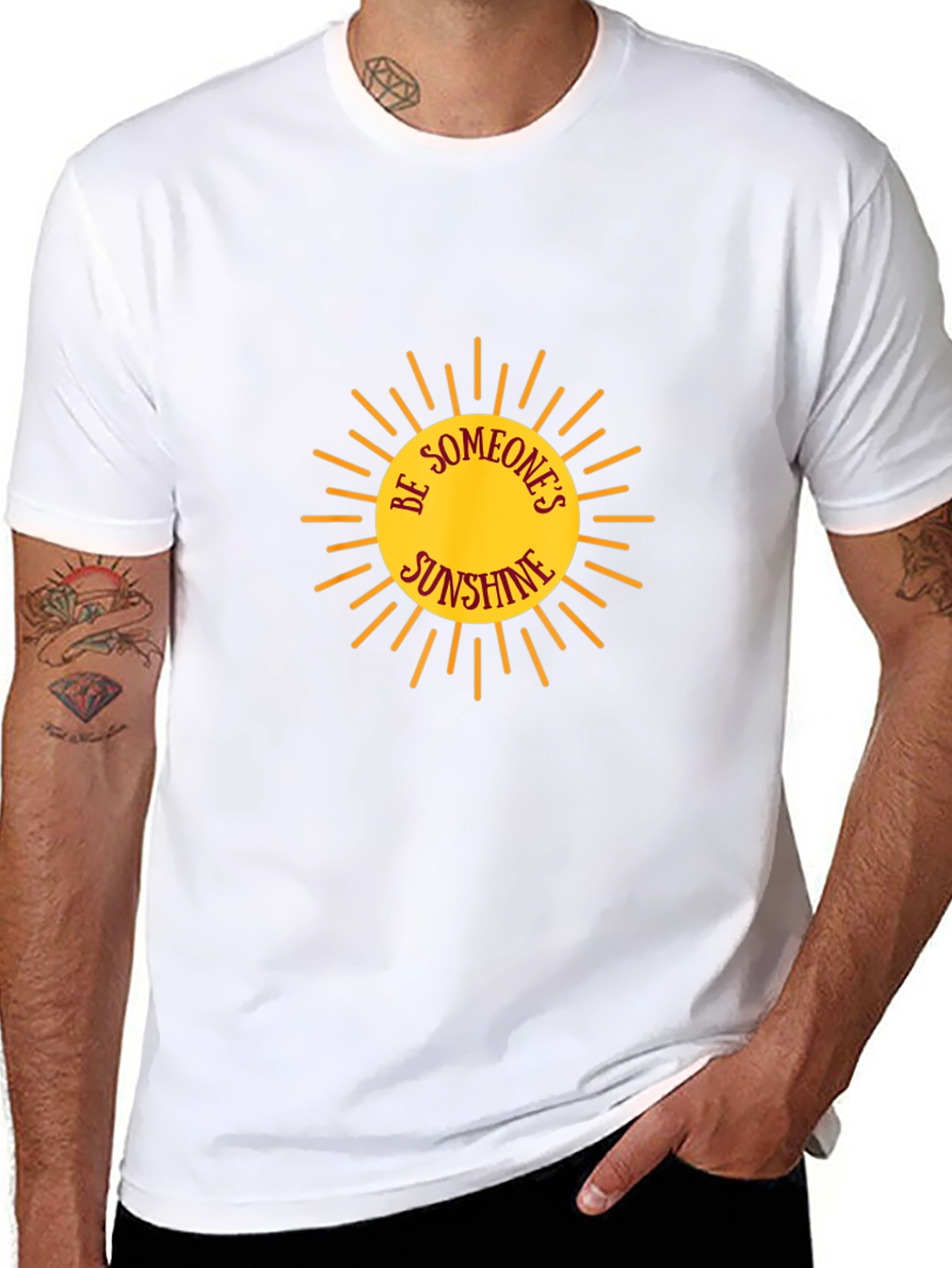 Be Someones Sunshine Graphic Tee - Black