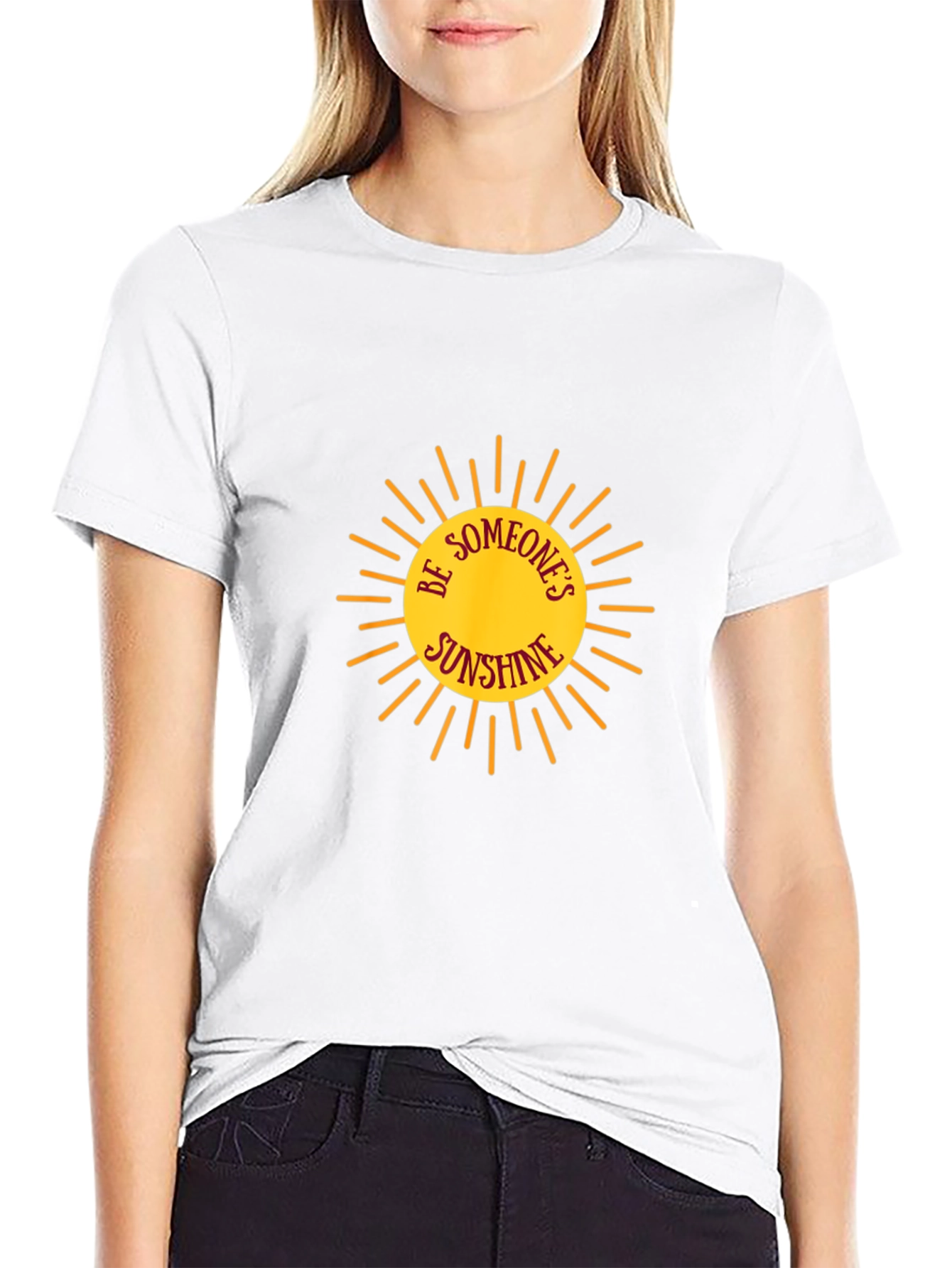 Be Someones Sunshine Graphic Tee - Black