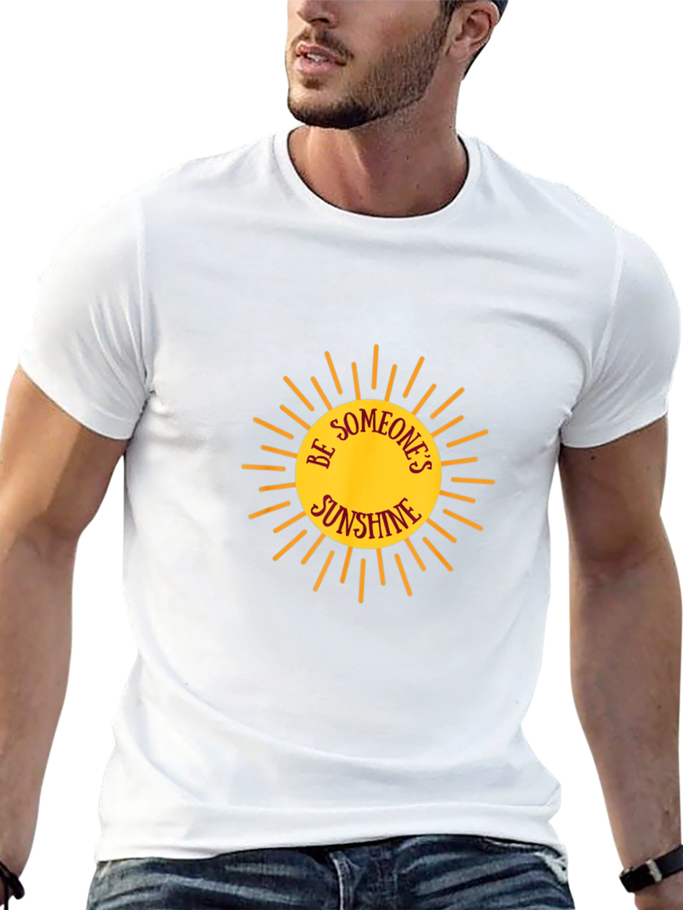 Be Someones Sunshine Graphic Tee - Black