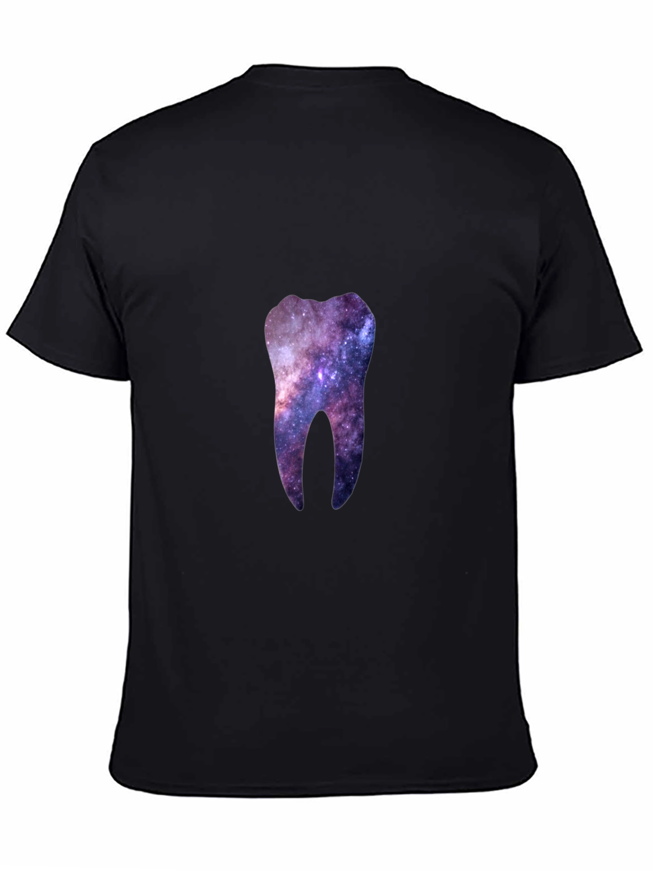Galaxy Tooth Graphic Tee - Black