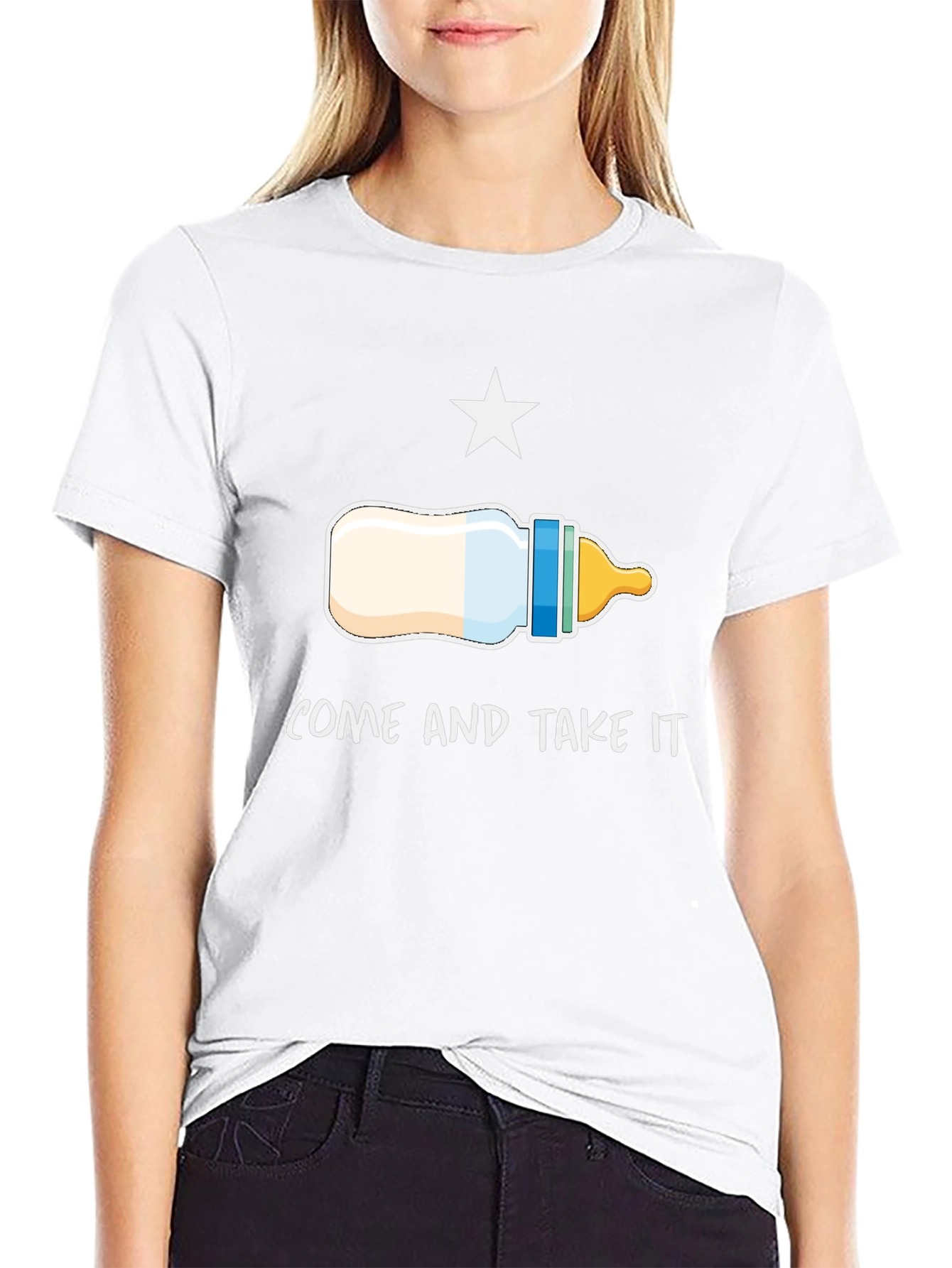 Come and Take It Baby Bottle T-Shirt