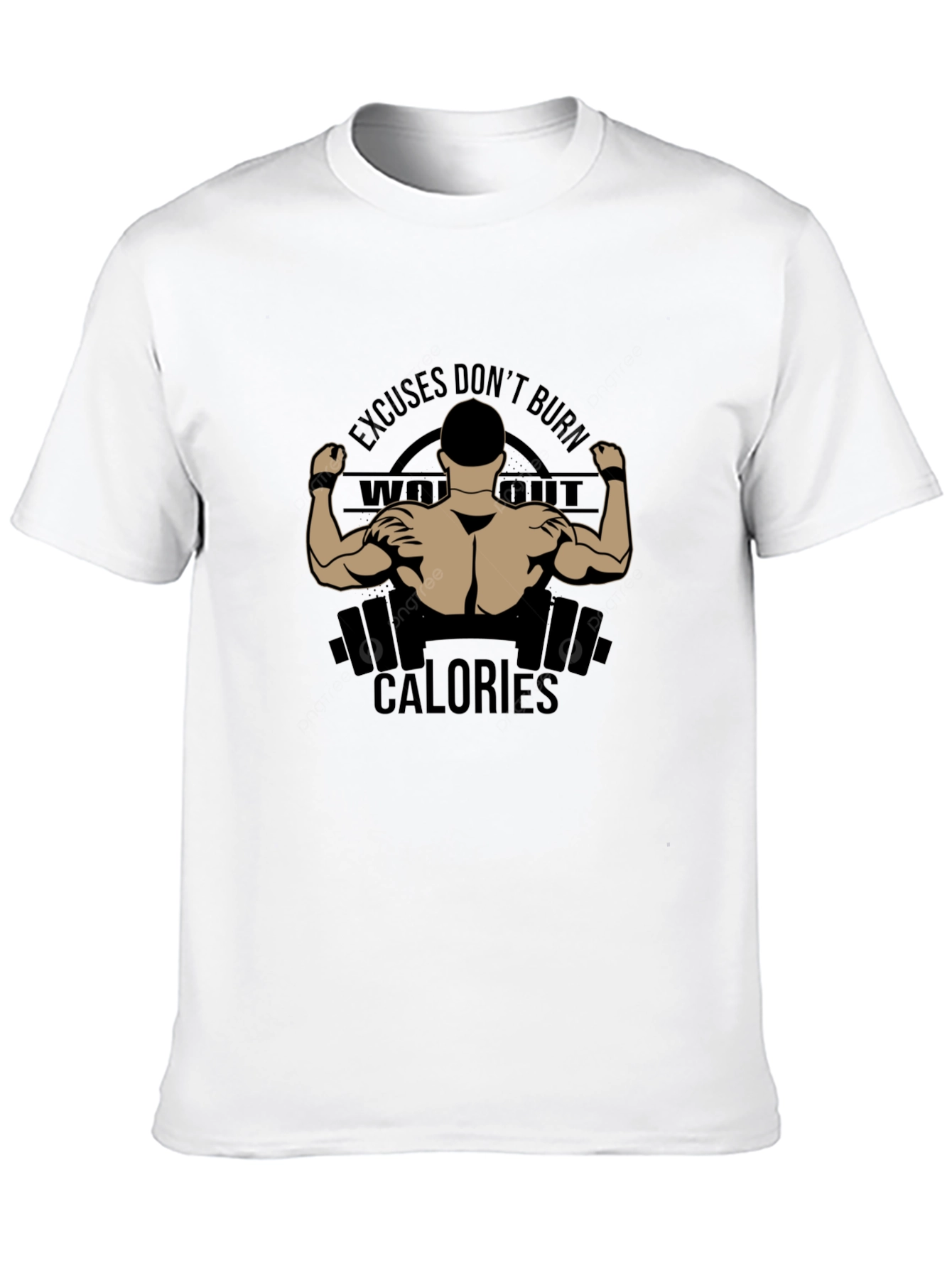 Workout Motivation Black T-Shirt