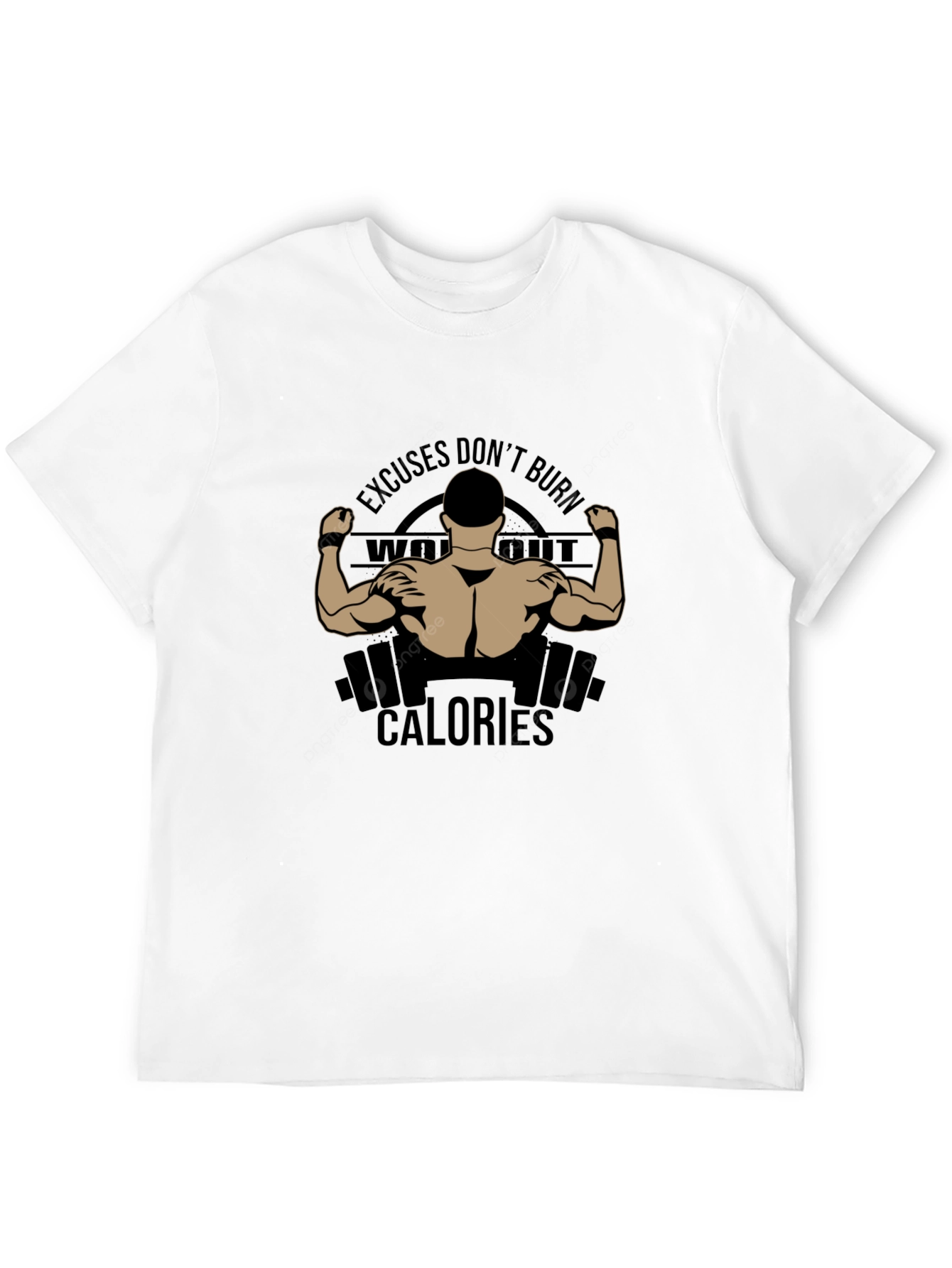 Workout Motivation Black T-Shirt