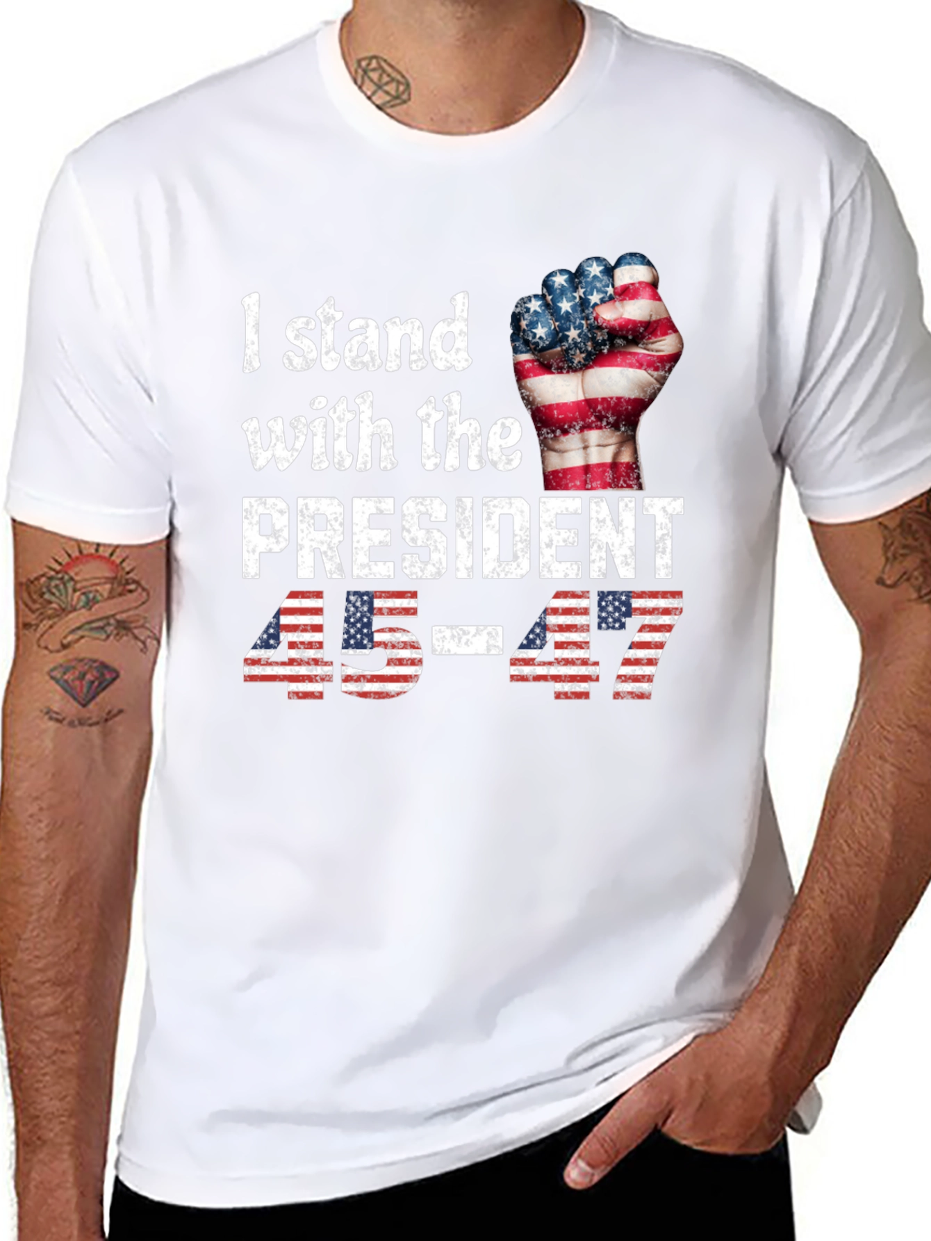 I Stand with The President T-Shirt