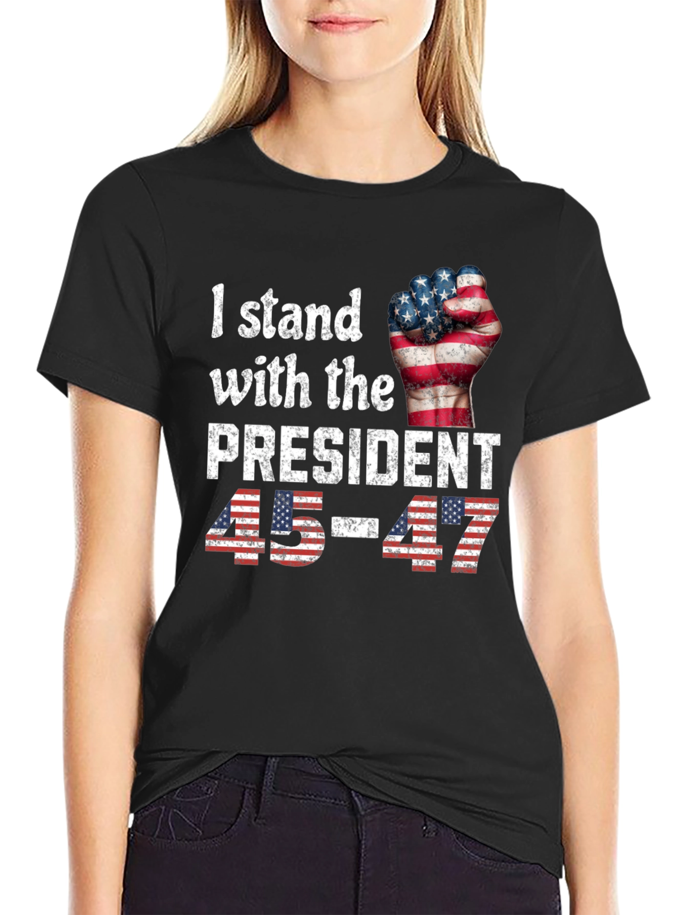 I Stand with The President T-Shirt