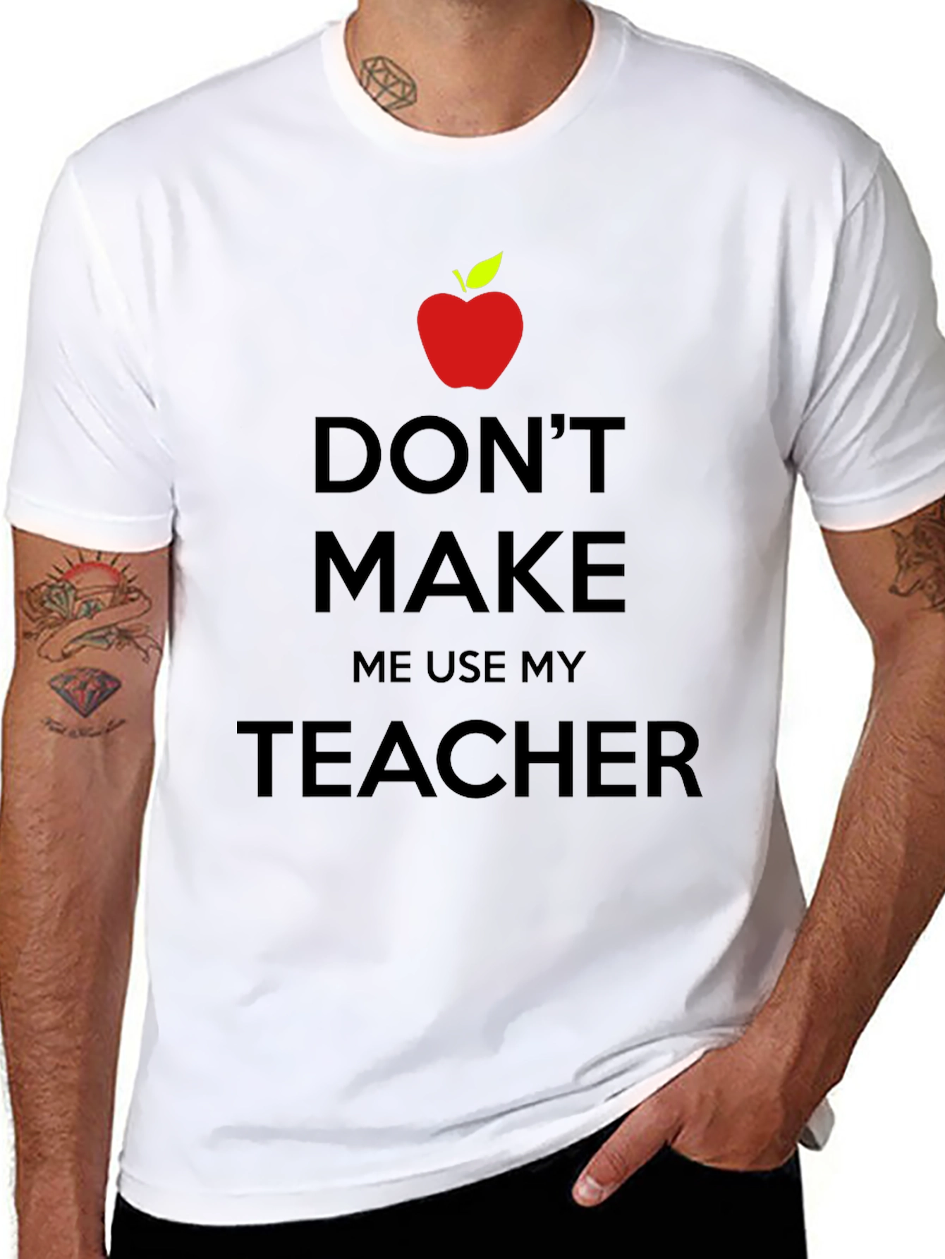 Teachers Threat T-Shirt - Novelty Graphic Tee