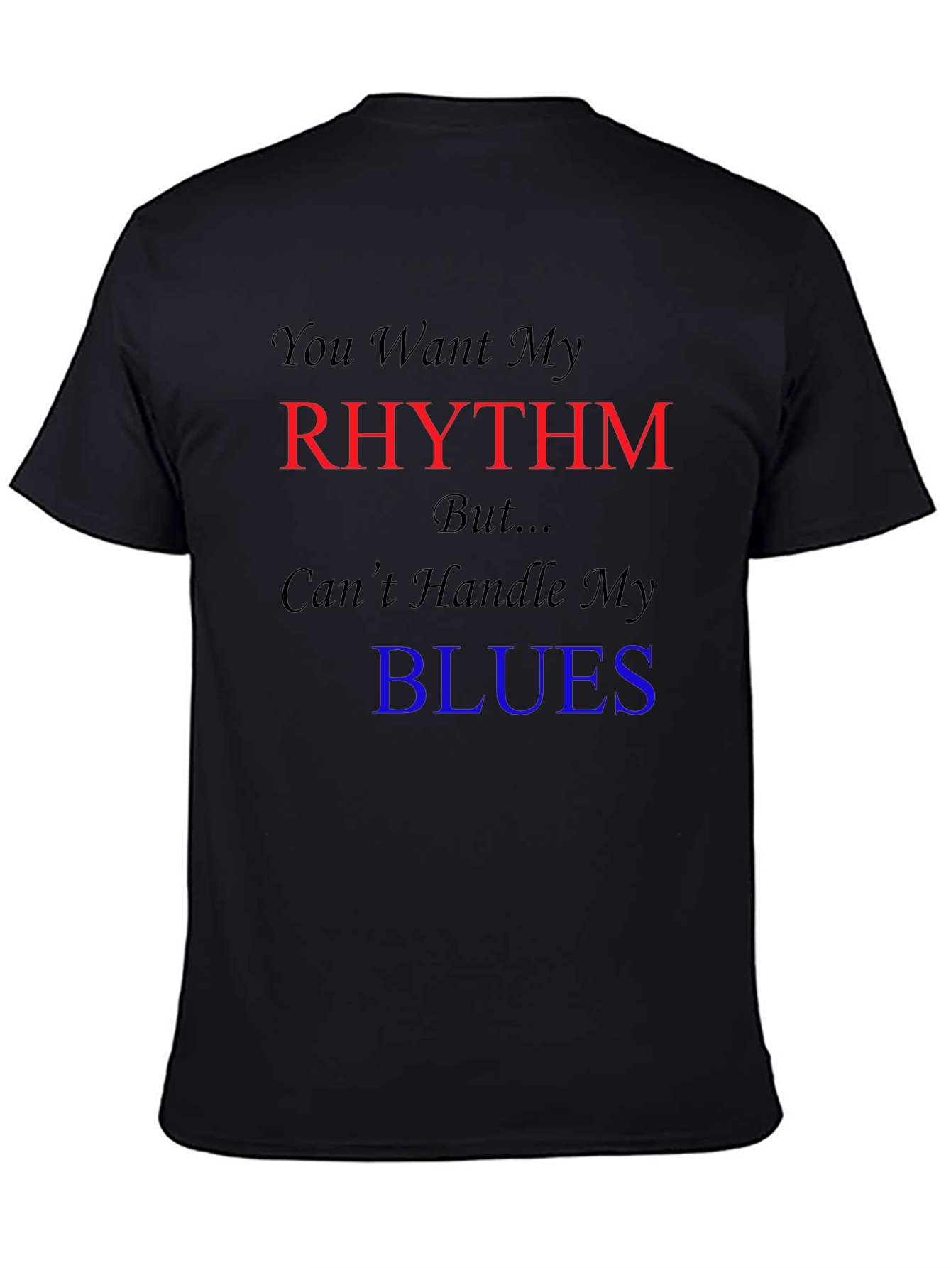 Rhythm & Blues Graphic T-Shirt - Trendy Novelty Tee