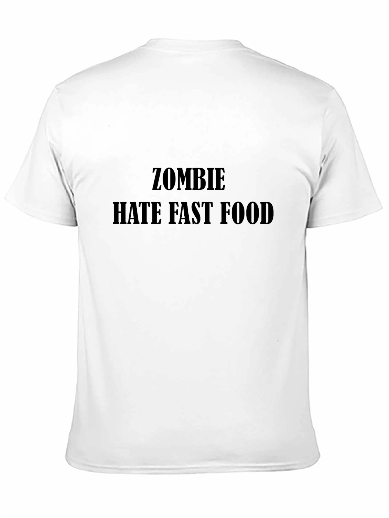 Zombie Hate Fast Food Graphic Tee