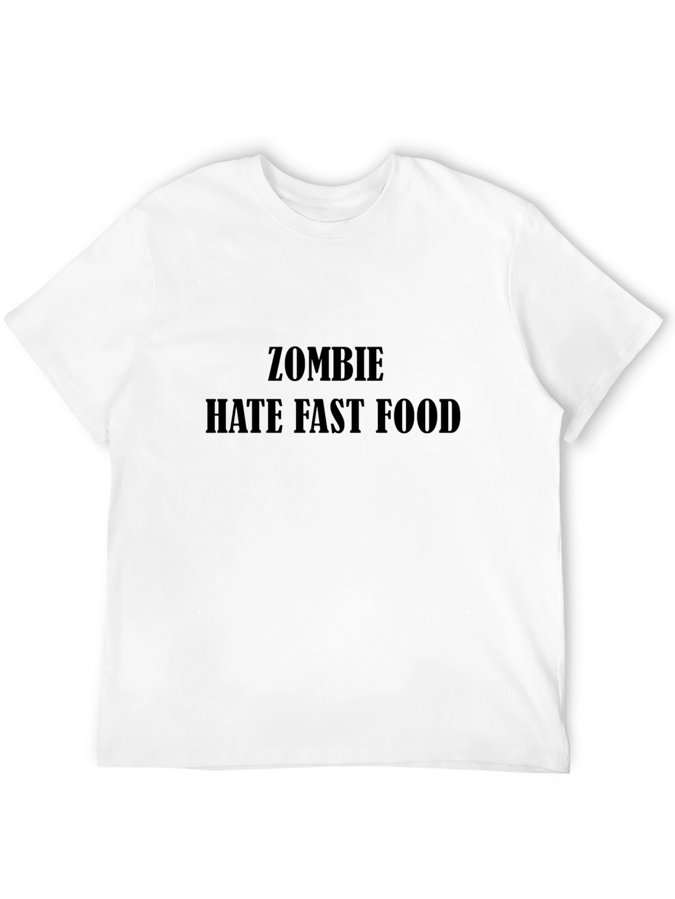 Zombie Hate Fast Food Graphic Tee