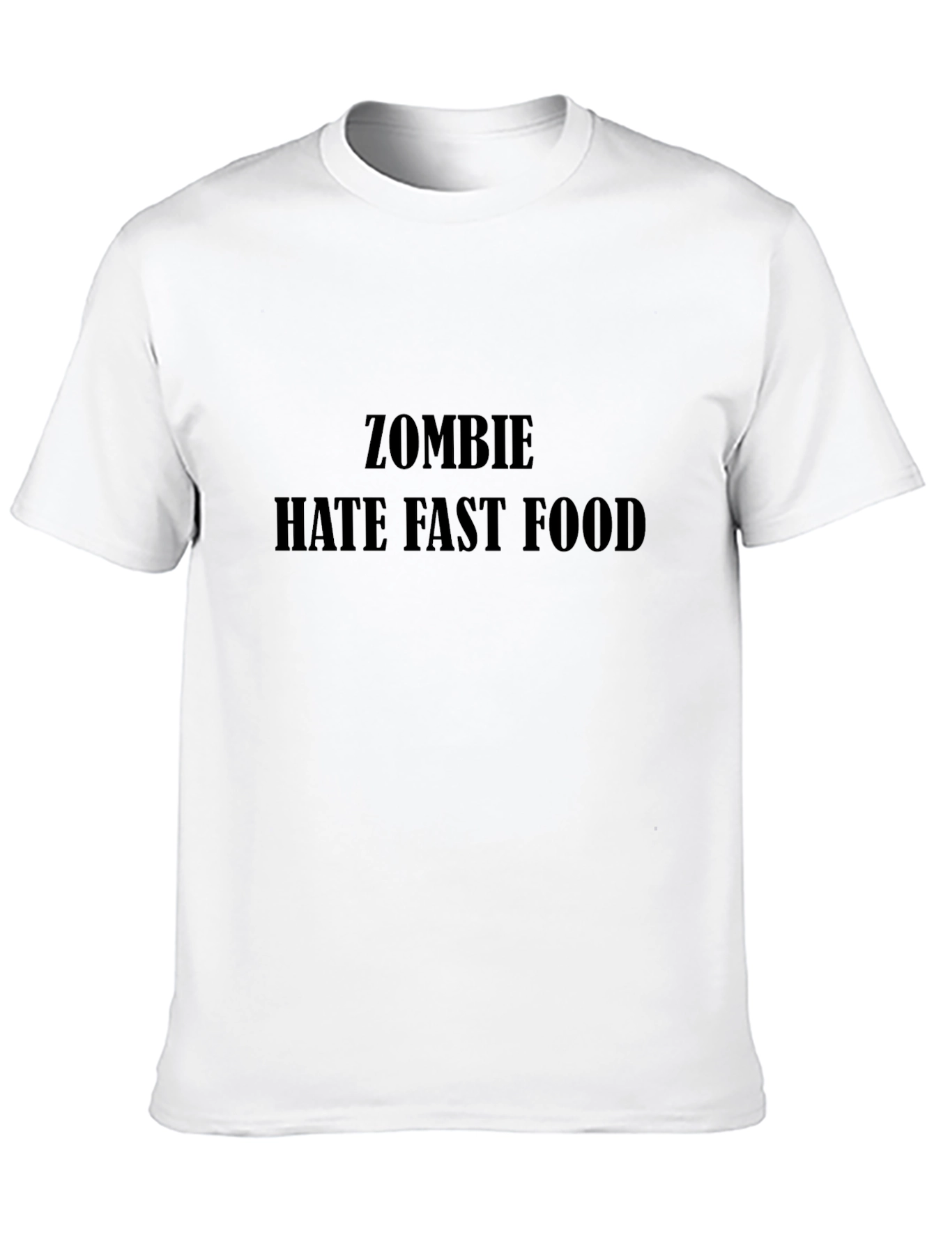 Zombie Hate Fast Food Graphic Tee