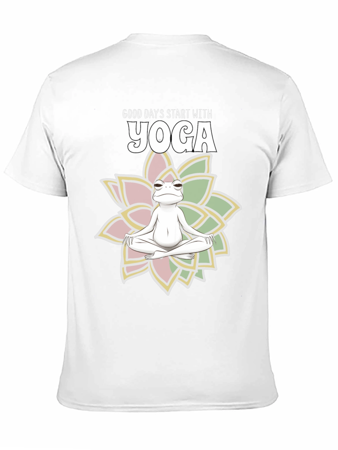Yoga Frog T-Shirt - Good Days Start With Yoga