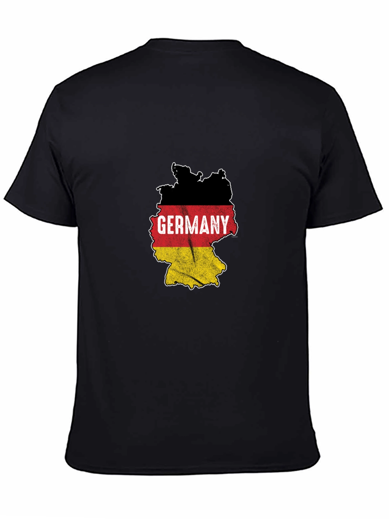 Germany Flag Map Graphic T-Shirt