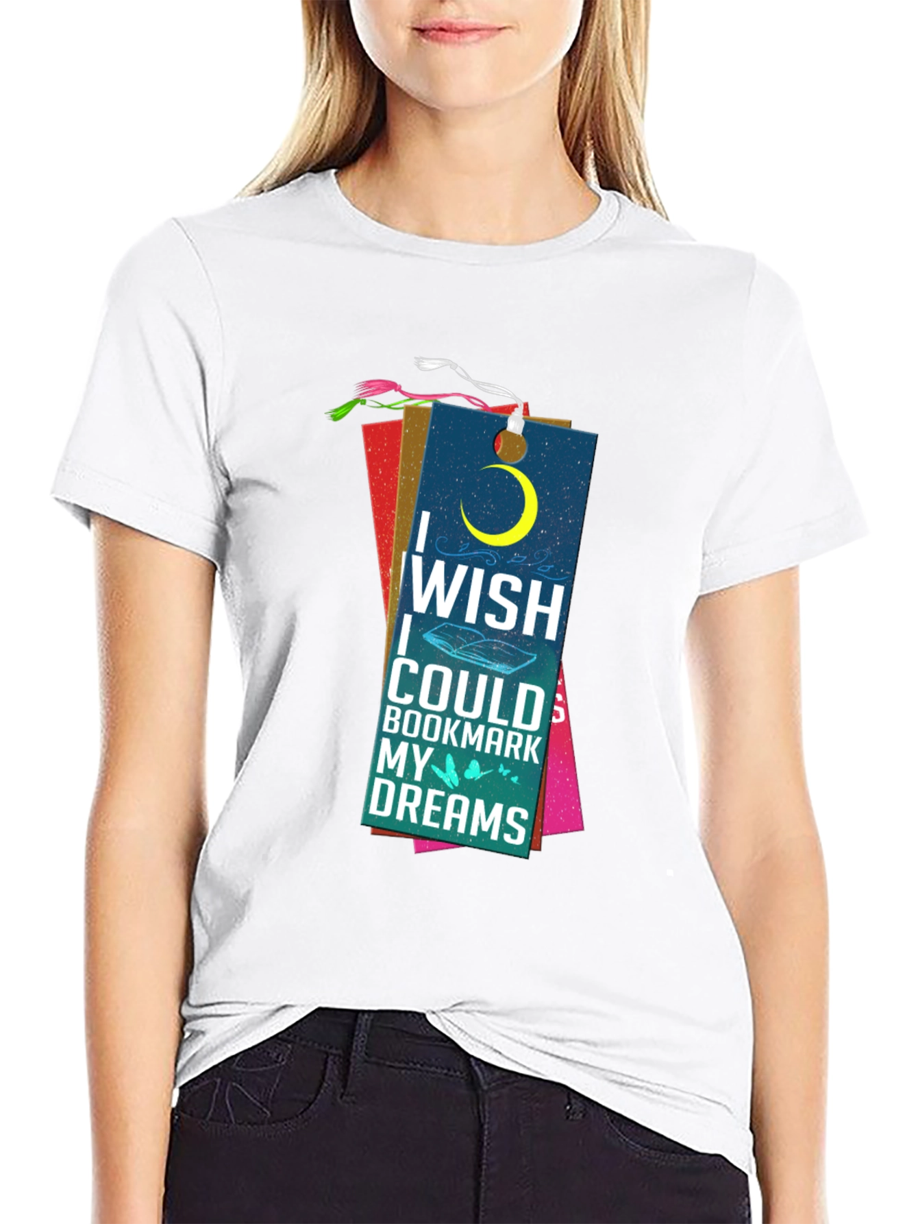I Wish I Could Bookmark My Dreams Graphic T-Shirt