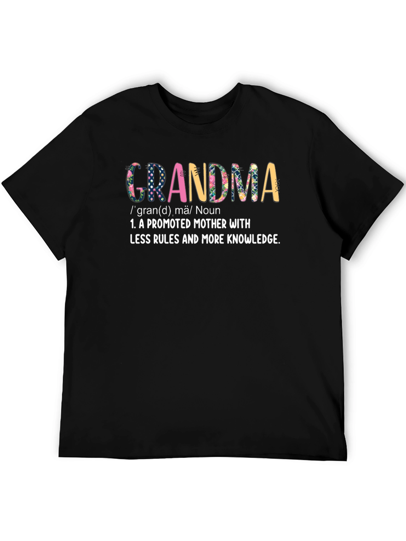Grandma Definition T-Shirt: Promoted Mother Gift
