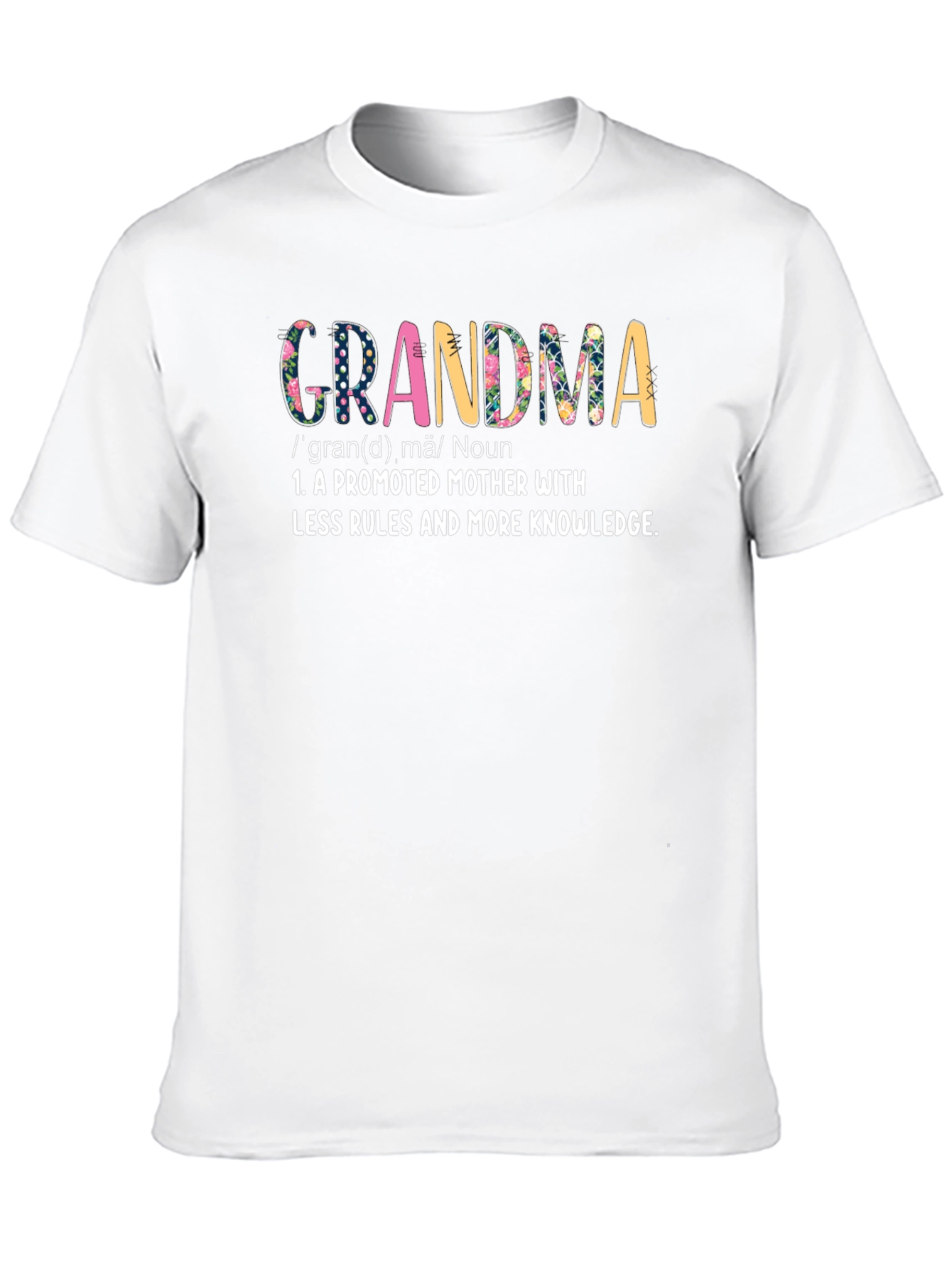 Grandma Definition T-Shirt: Promoted Mother Gift
