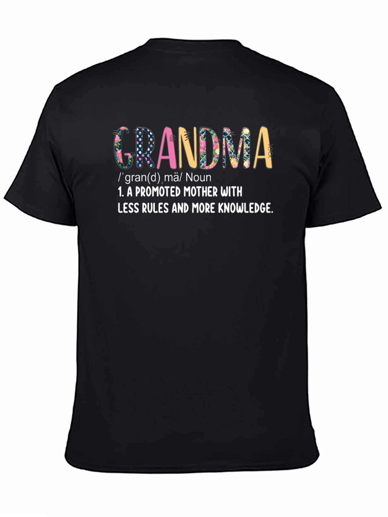Grandma Definition T-Shirt: Promoted Mother Gift