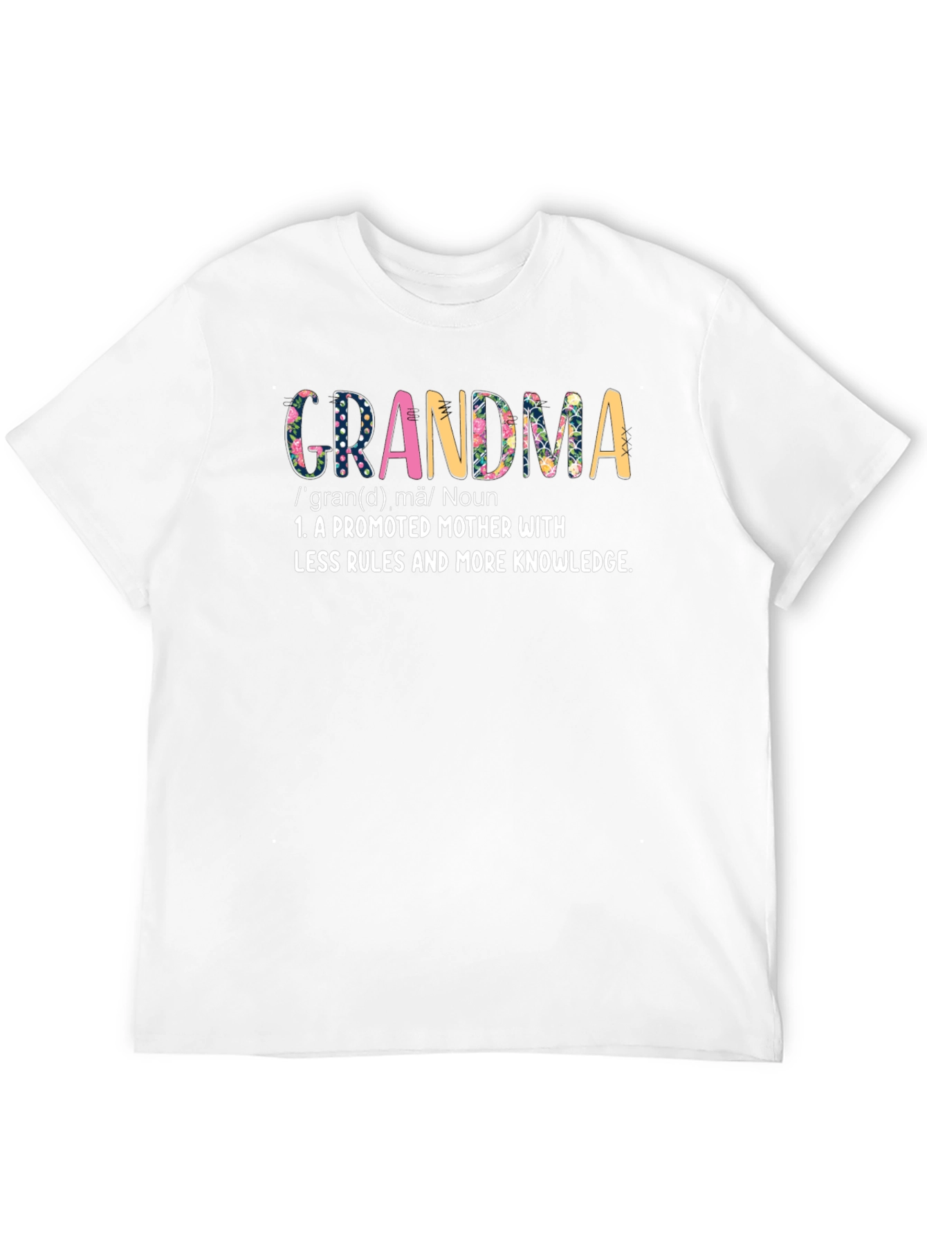 Grandma Definition T-Shirt: Promoted Mother Gift