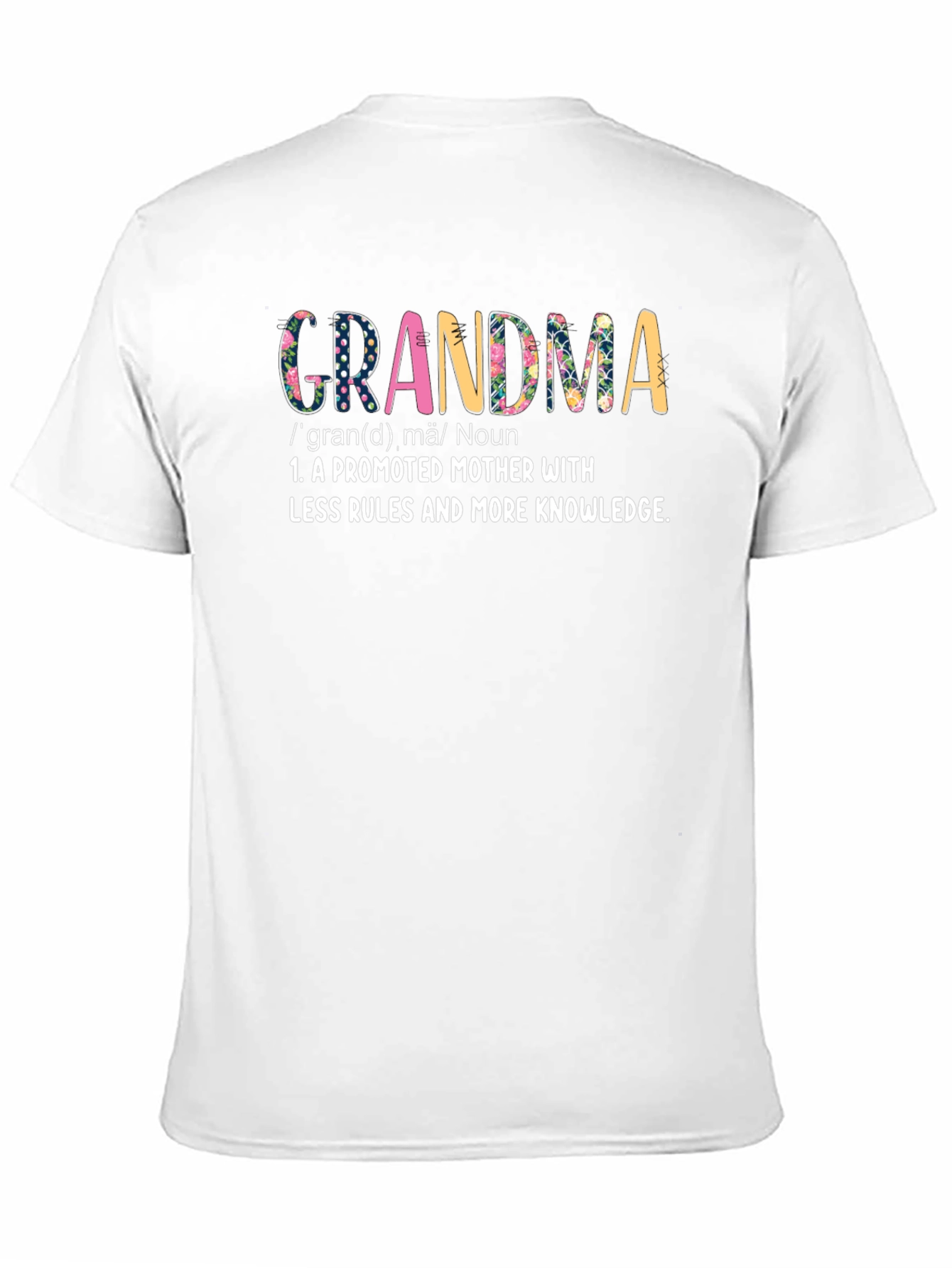 Grandma Definition T-Shirt: Promoted Mother Gift