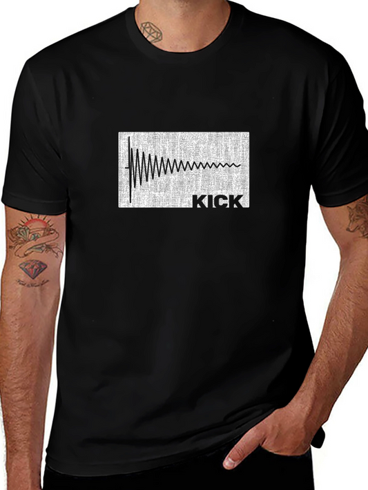 Kick Waveform Graphic T-Shirt