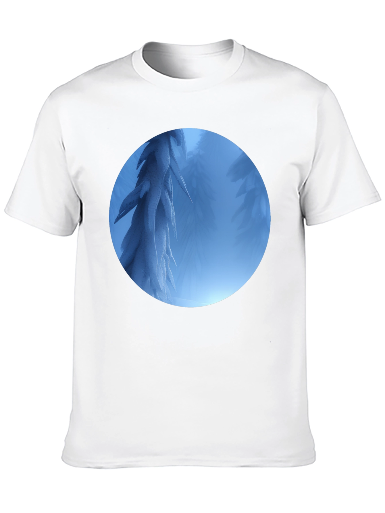 Surreal Blue Forest T-Shirt