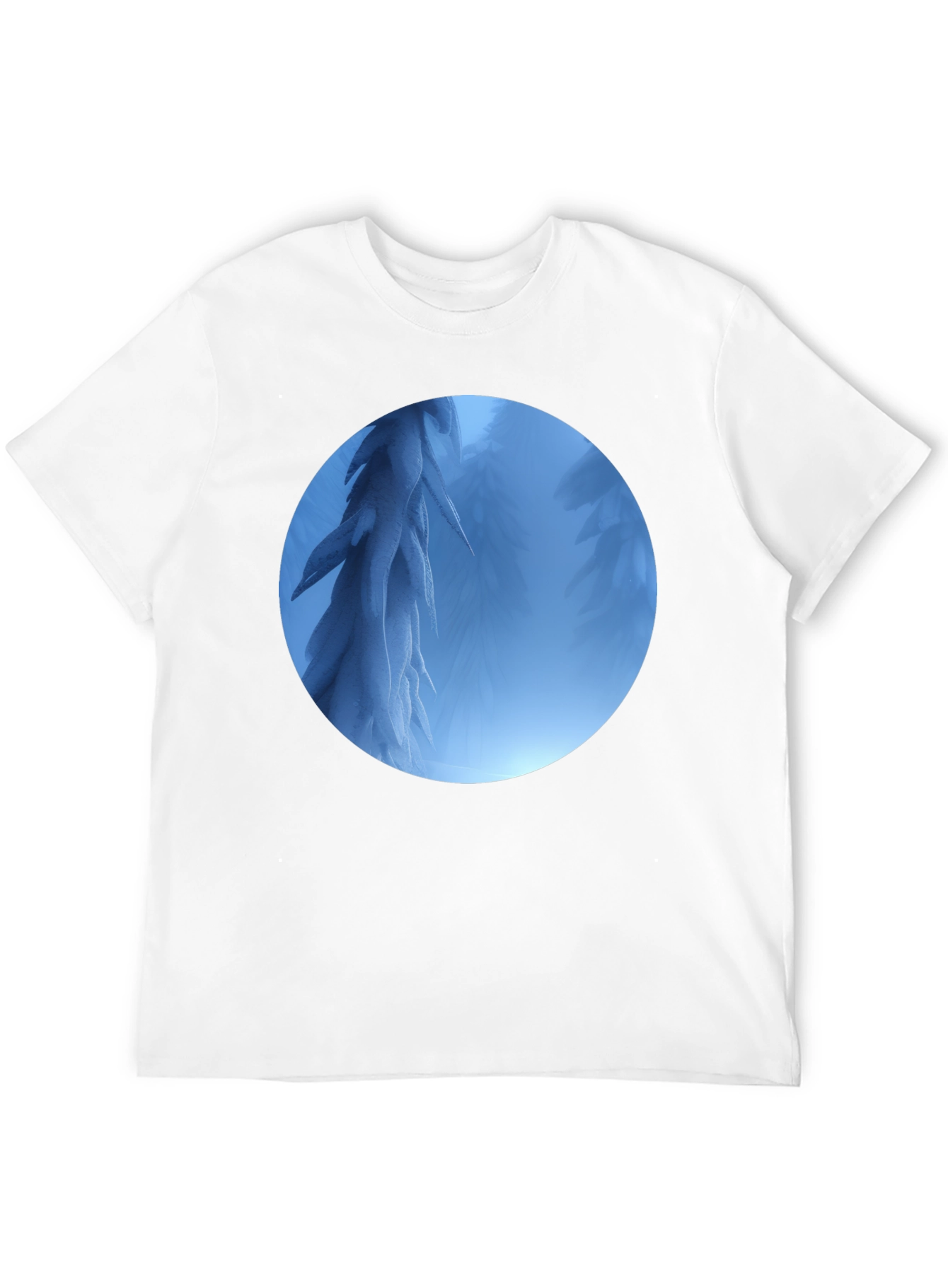 Surreal Blue Forest T-Shirt