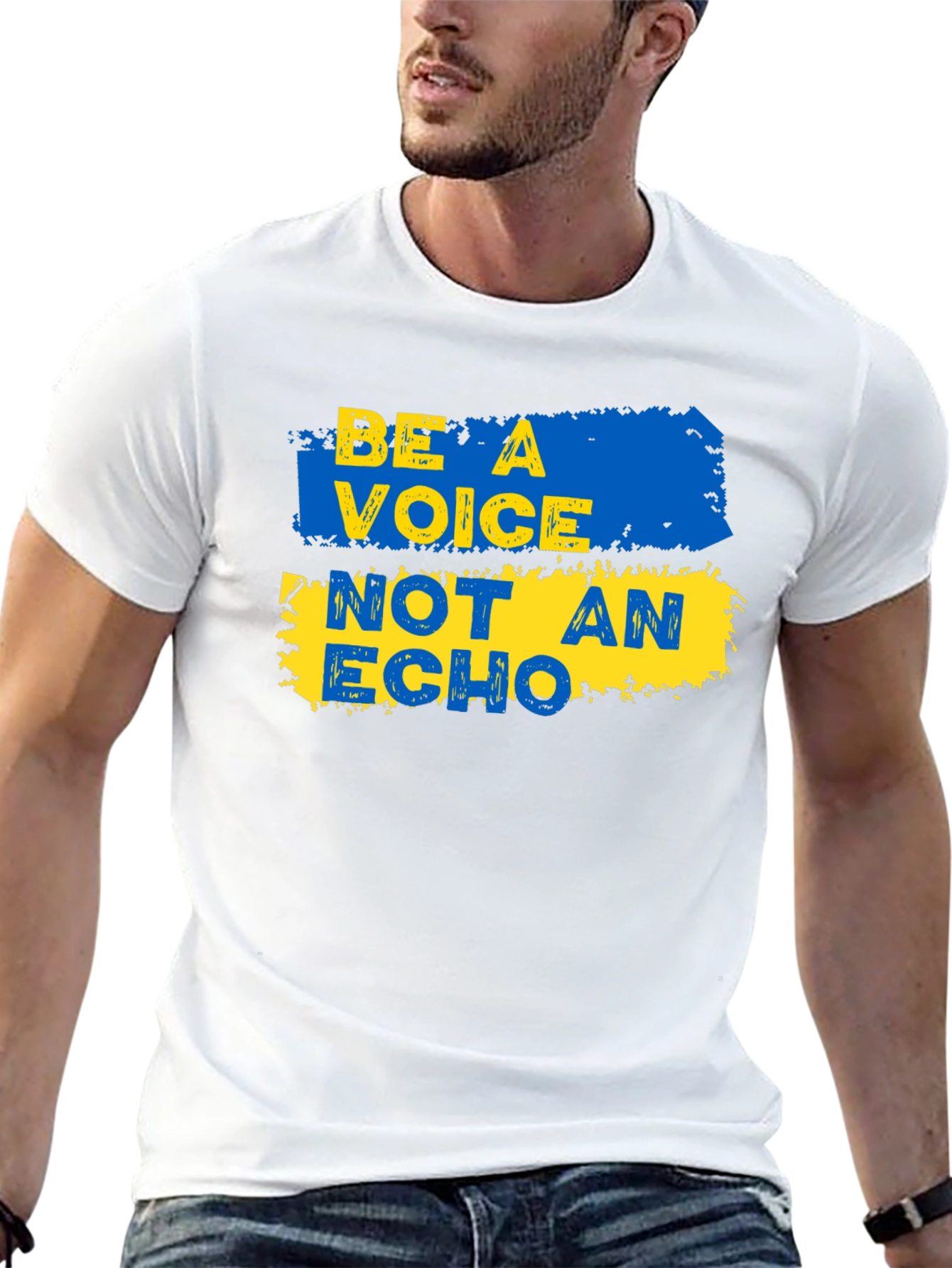 Be a Voice Not an Echo Graphic Tee