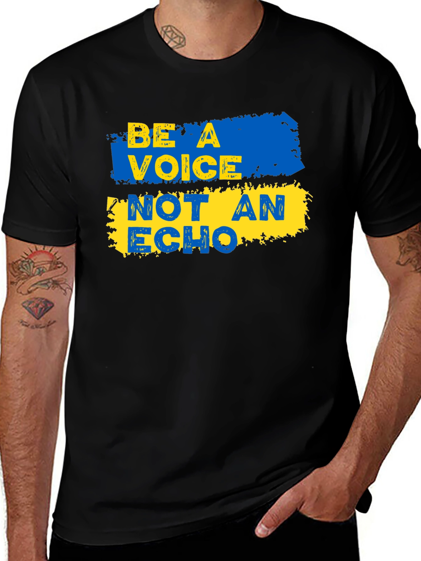 Be a Voice Not an Echo Graphic Tee