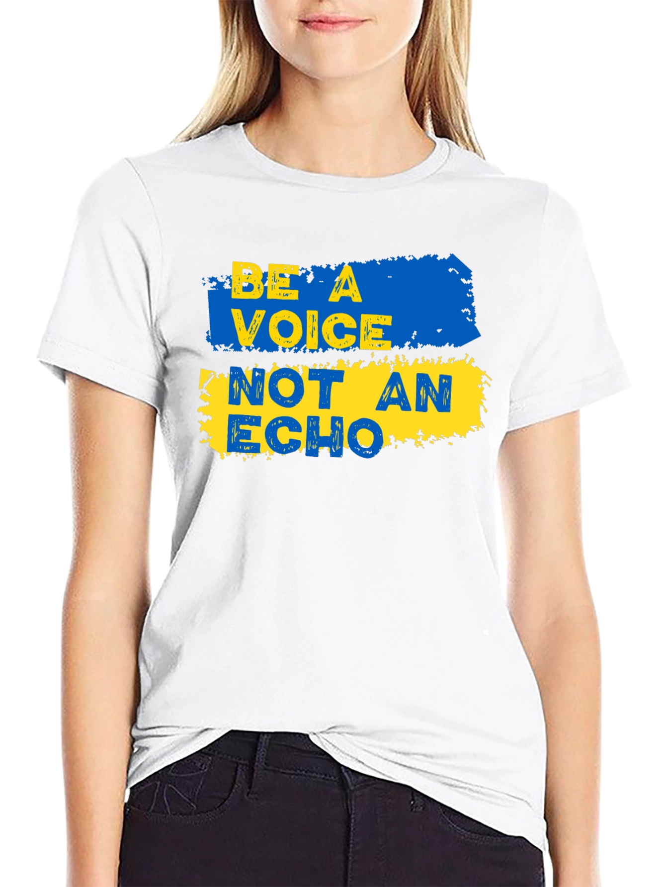 Be a Voice Not an Echo Graphic Tee
