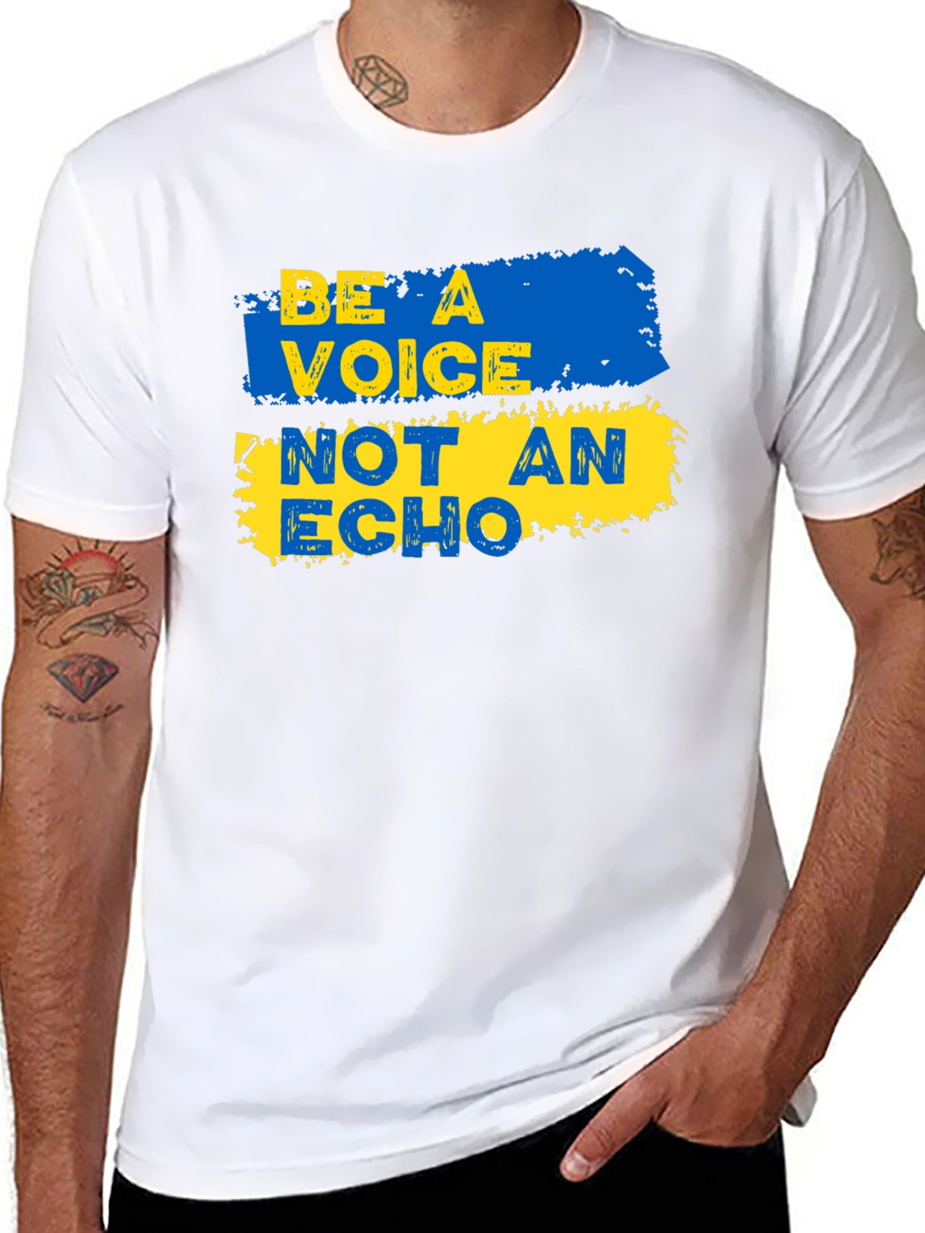 Be a Voice Not an Echo Graphic Tee