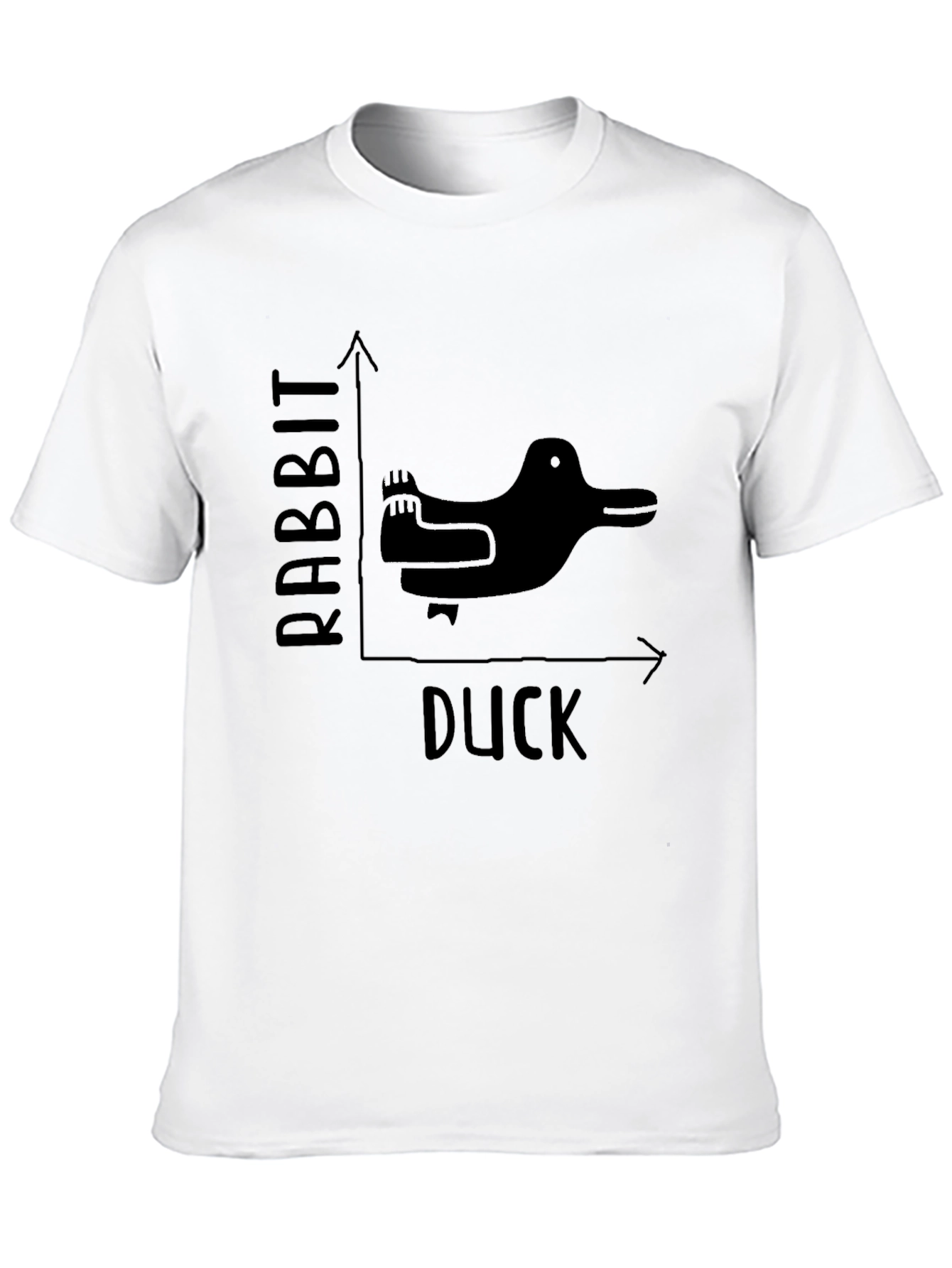 Rabbit Duck Illusion Graphic Tee