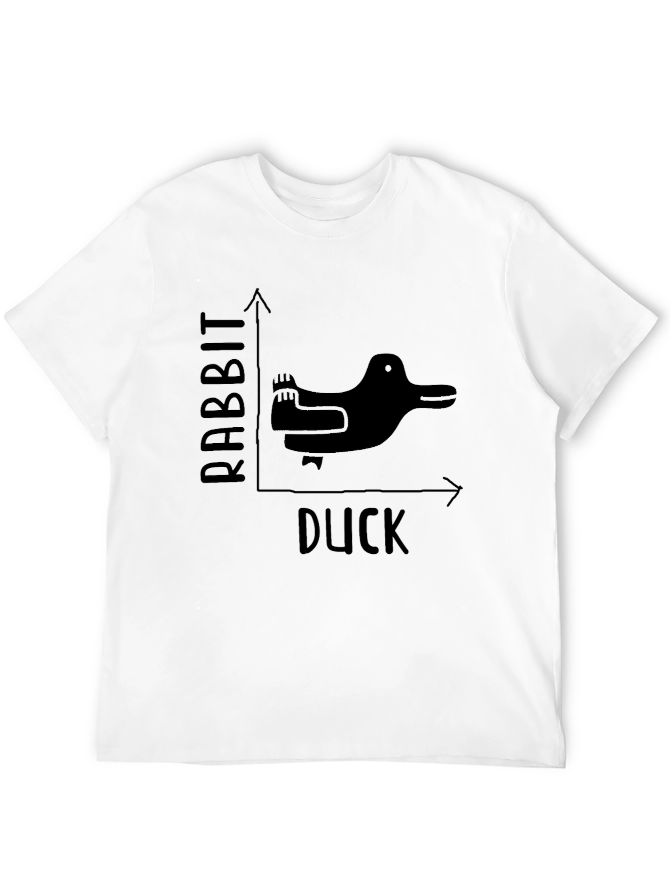 Rabbit Duck Illusion Graphic Tee
