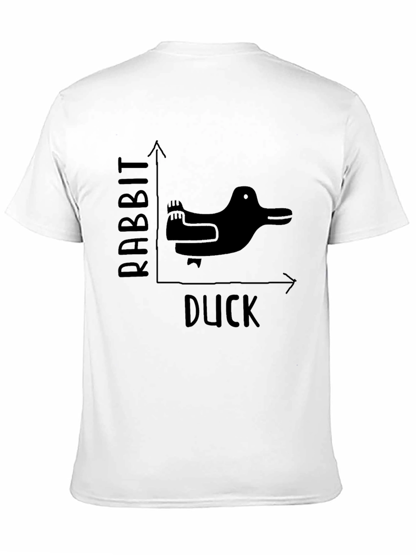 Rabbit Duck Illusion Graphic Tee