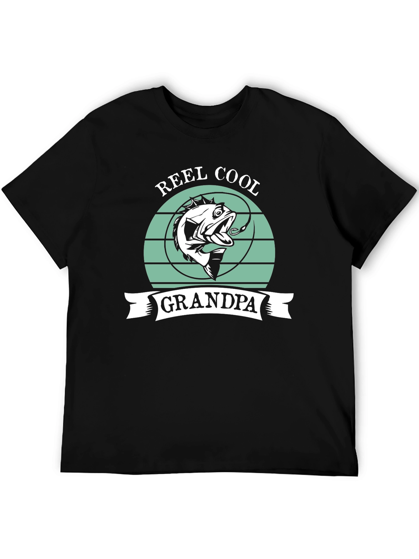 Reel Cool Grandpa Fishing T-Shirt