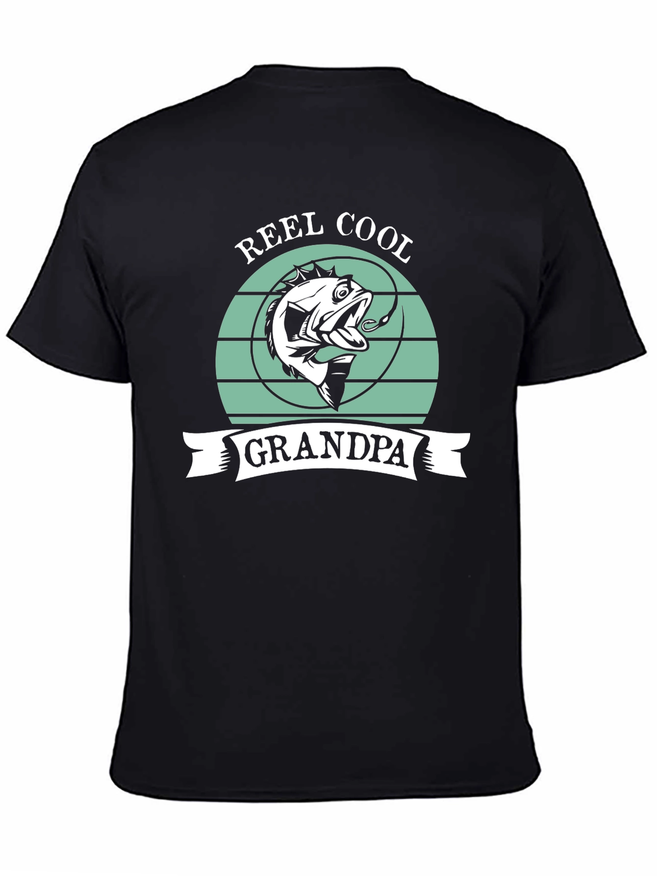 Reel Cool Grandpa Fishing T-Shirt