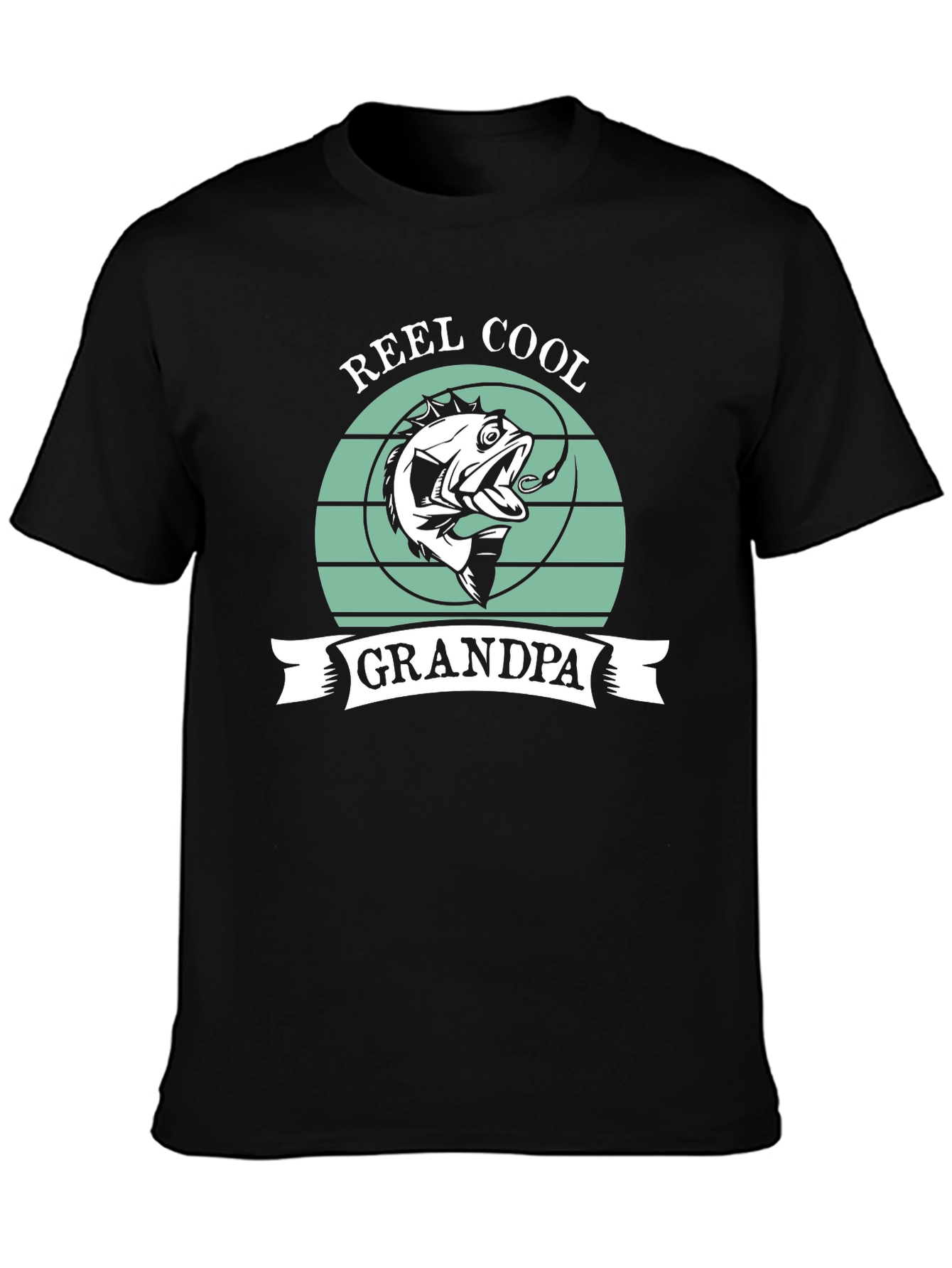 Reel Cool Grandpa Fishing T-Shirt