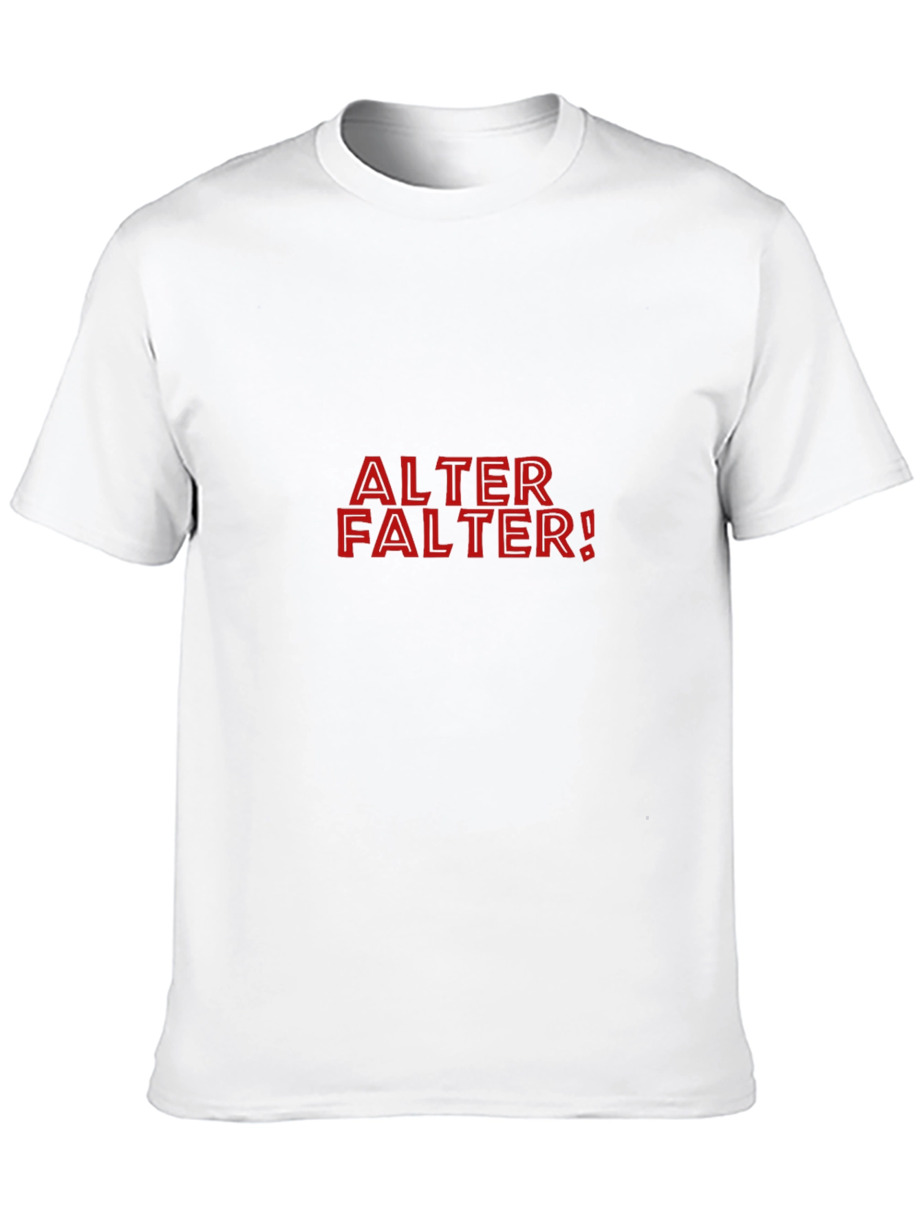 Alter Falter! Graphic Tee - Black Cotton T-Shirt