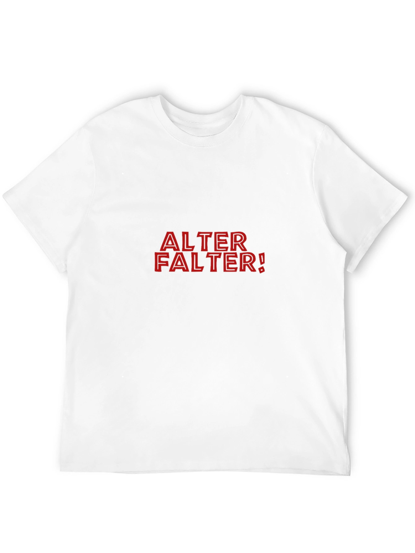 Alter Falter! Graphic Tee - Black Cotton T-Shirt
