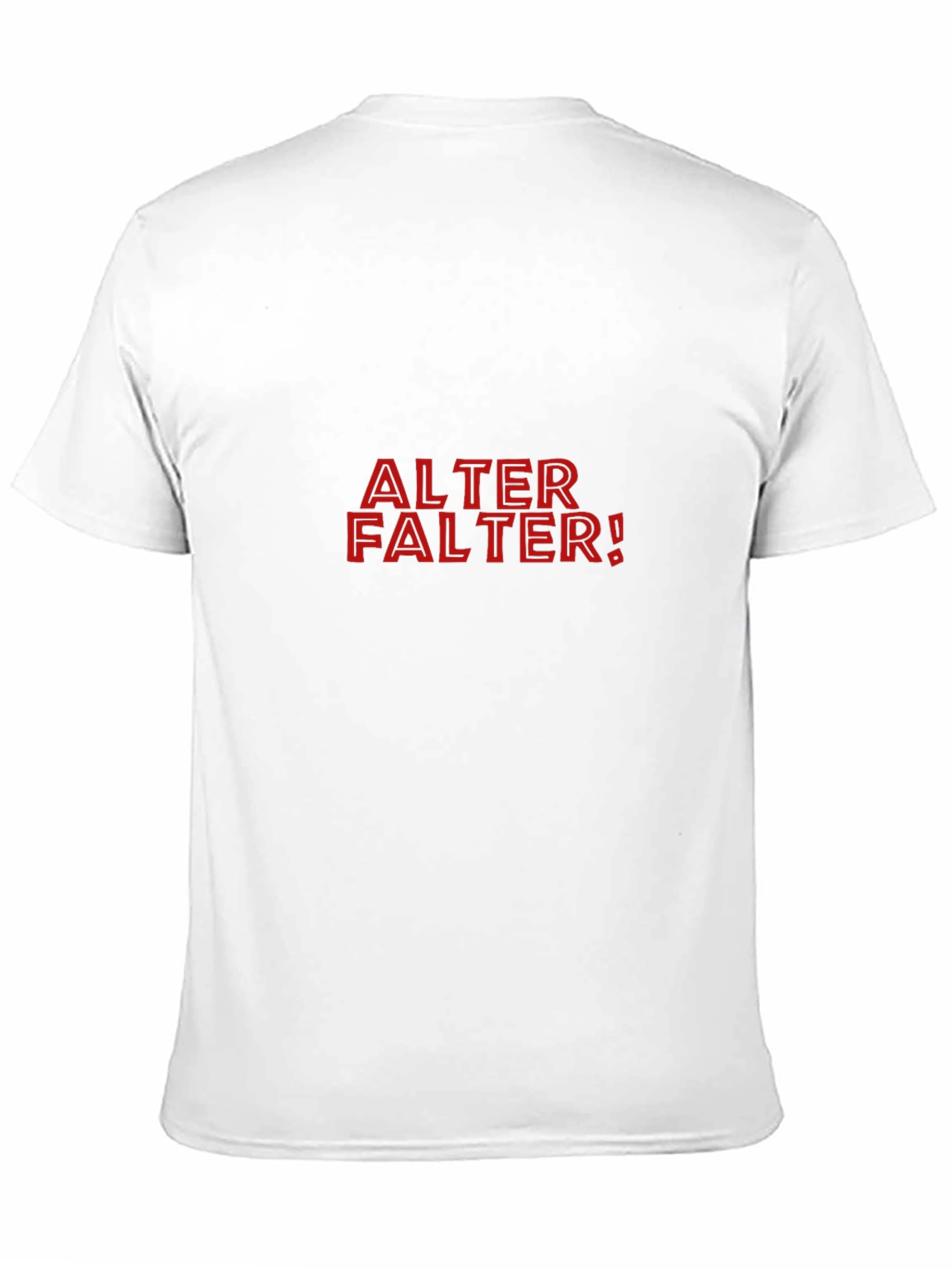 Alter Falter! Graphic Tee - Black Cotton T-Shirt