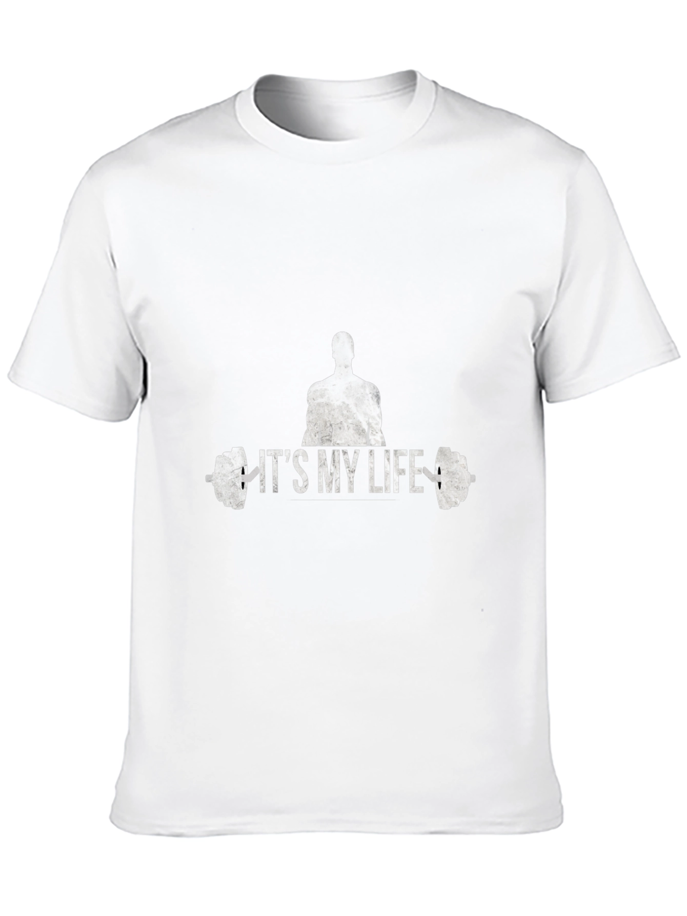 Its My Life Weightlifting T-Shirt - Gym Motivation