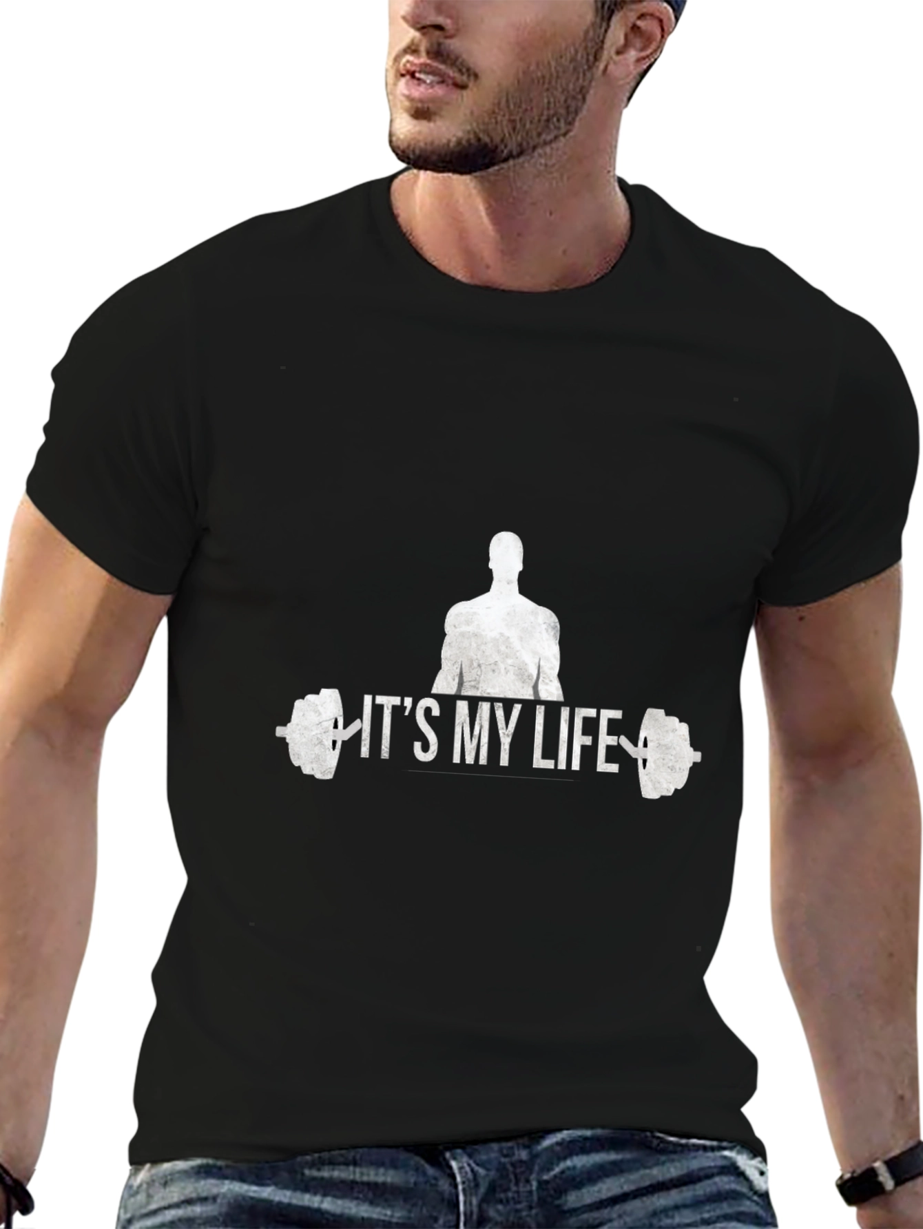Its My Life Weightlifting T-Shirt - Gym Motivation