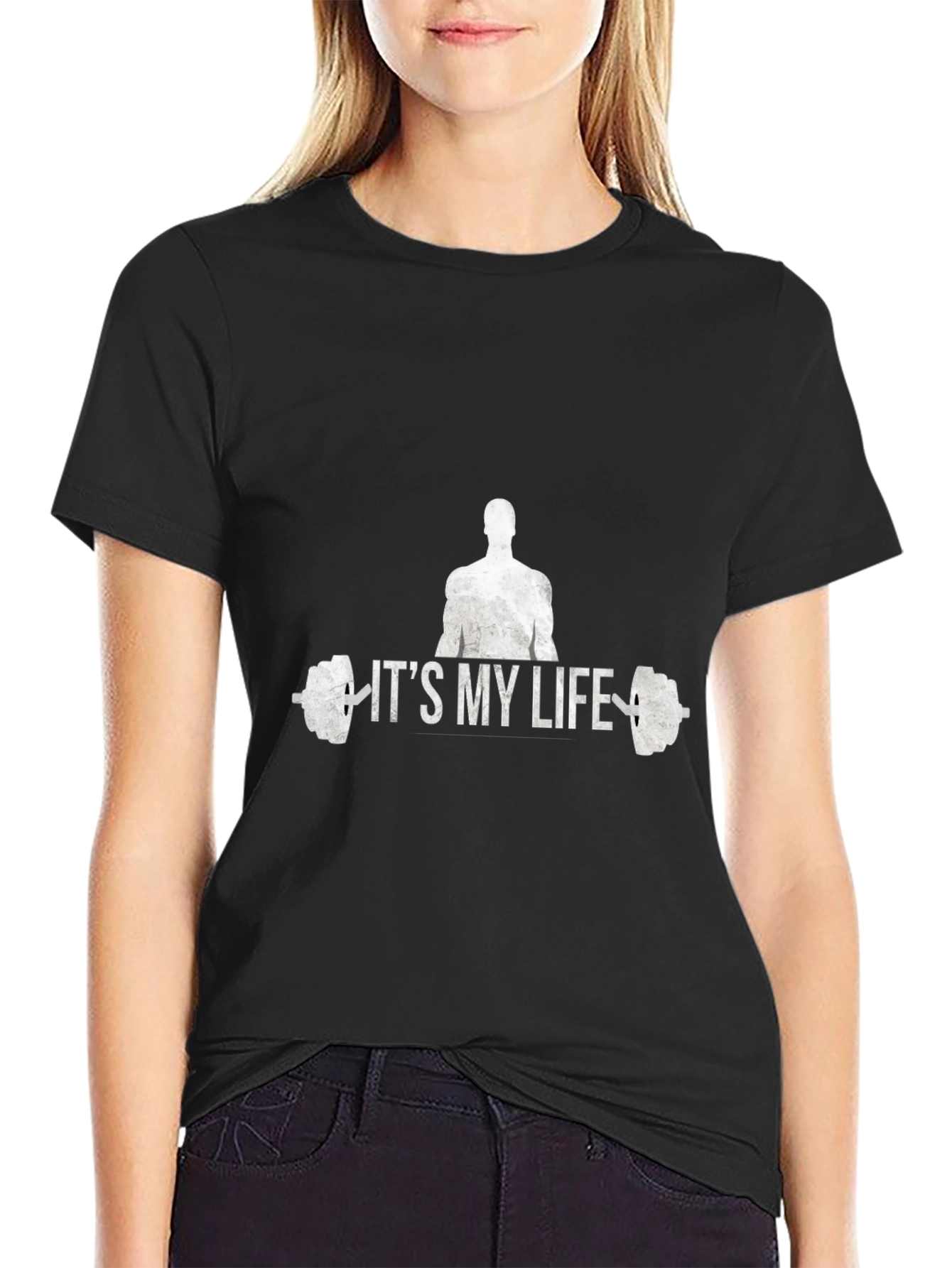 Its My Life Weightlifting T-Shirt - Gym Motivation