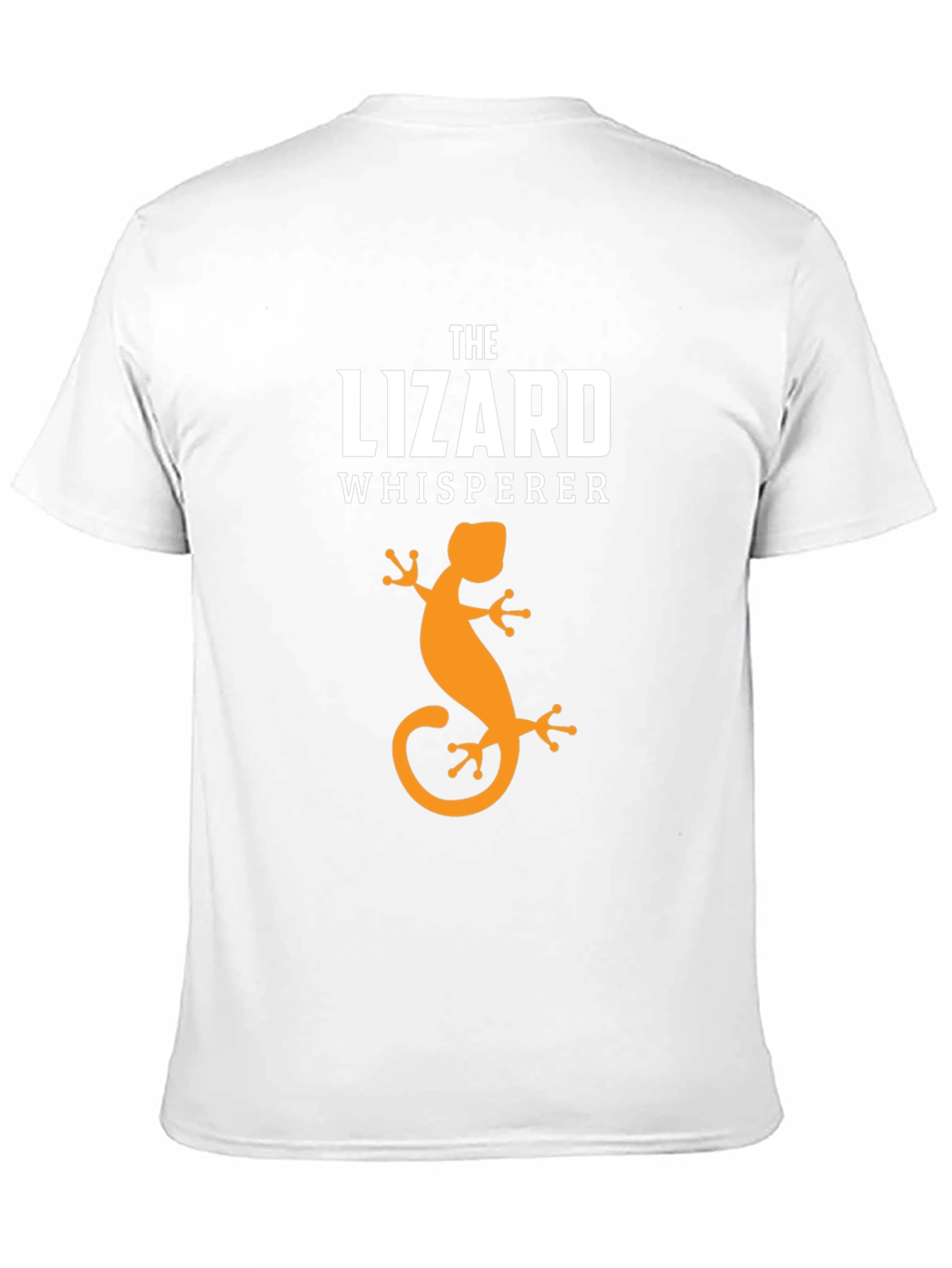 The Lizard Whisperer Black Graphic T-Shirt
